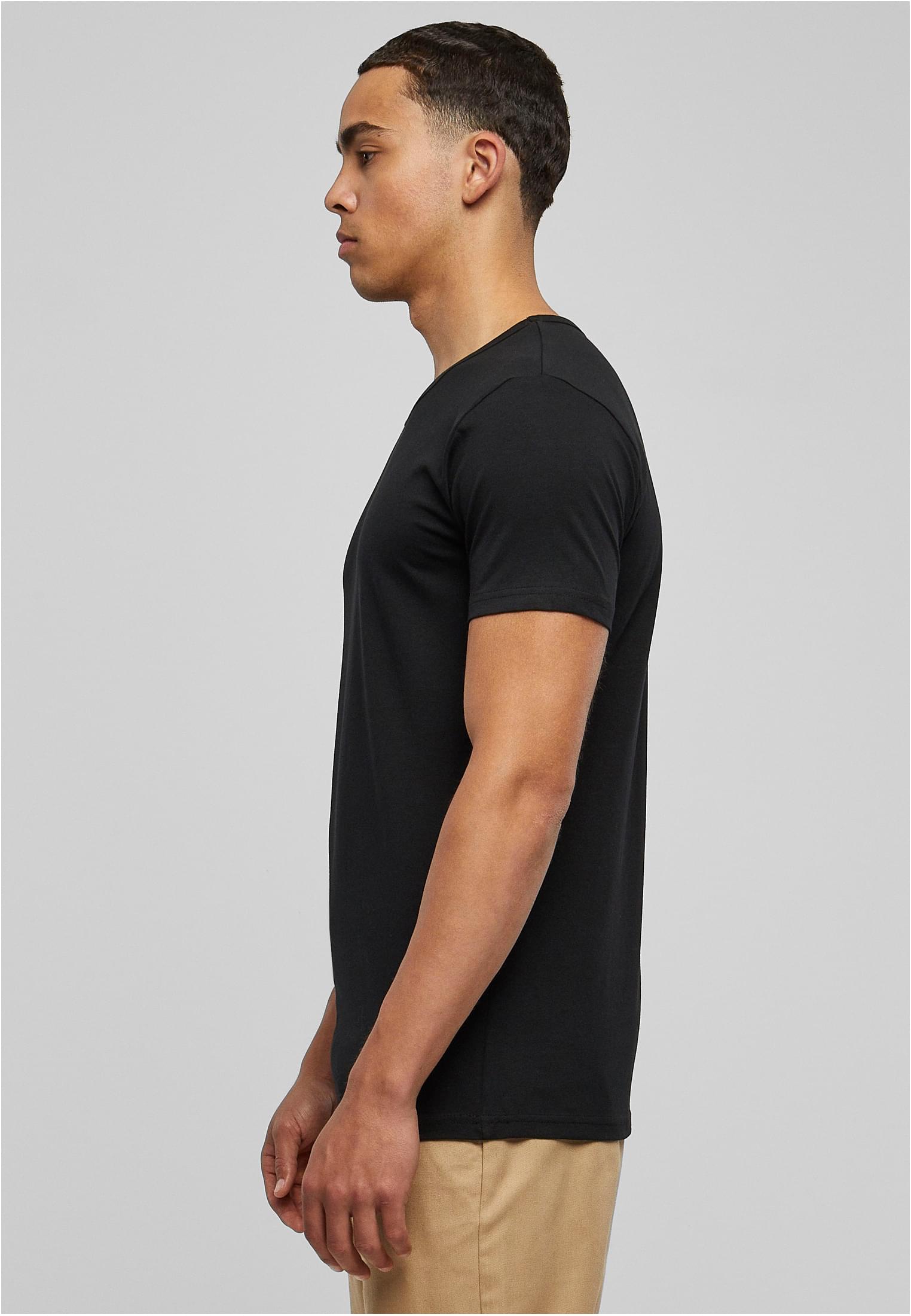 Fitted Stretch Tee | black