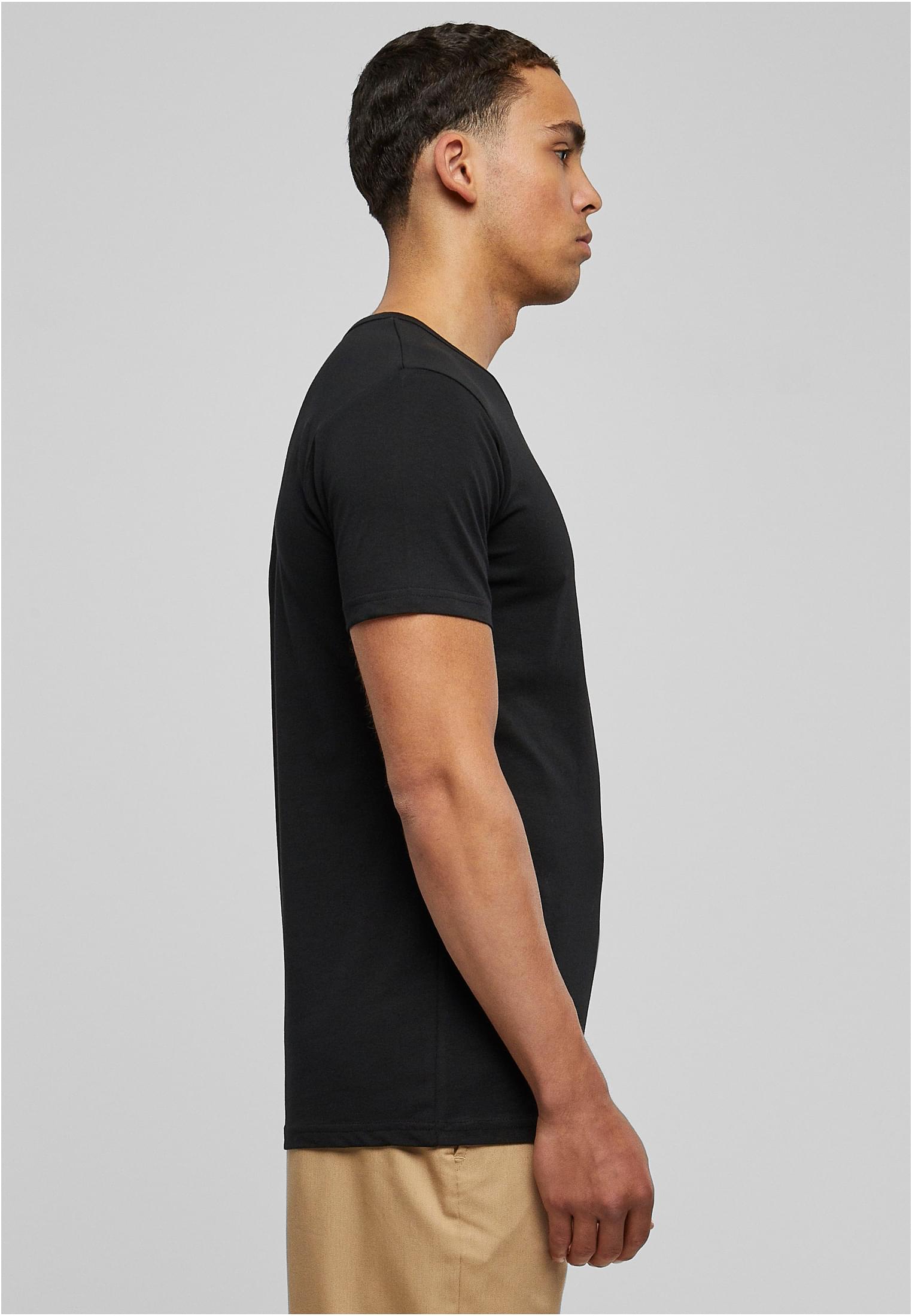 Fitted Stretch Tee | black