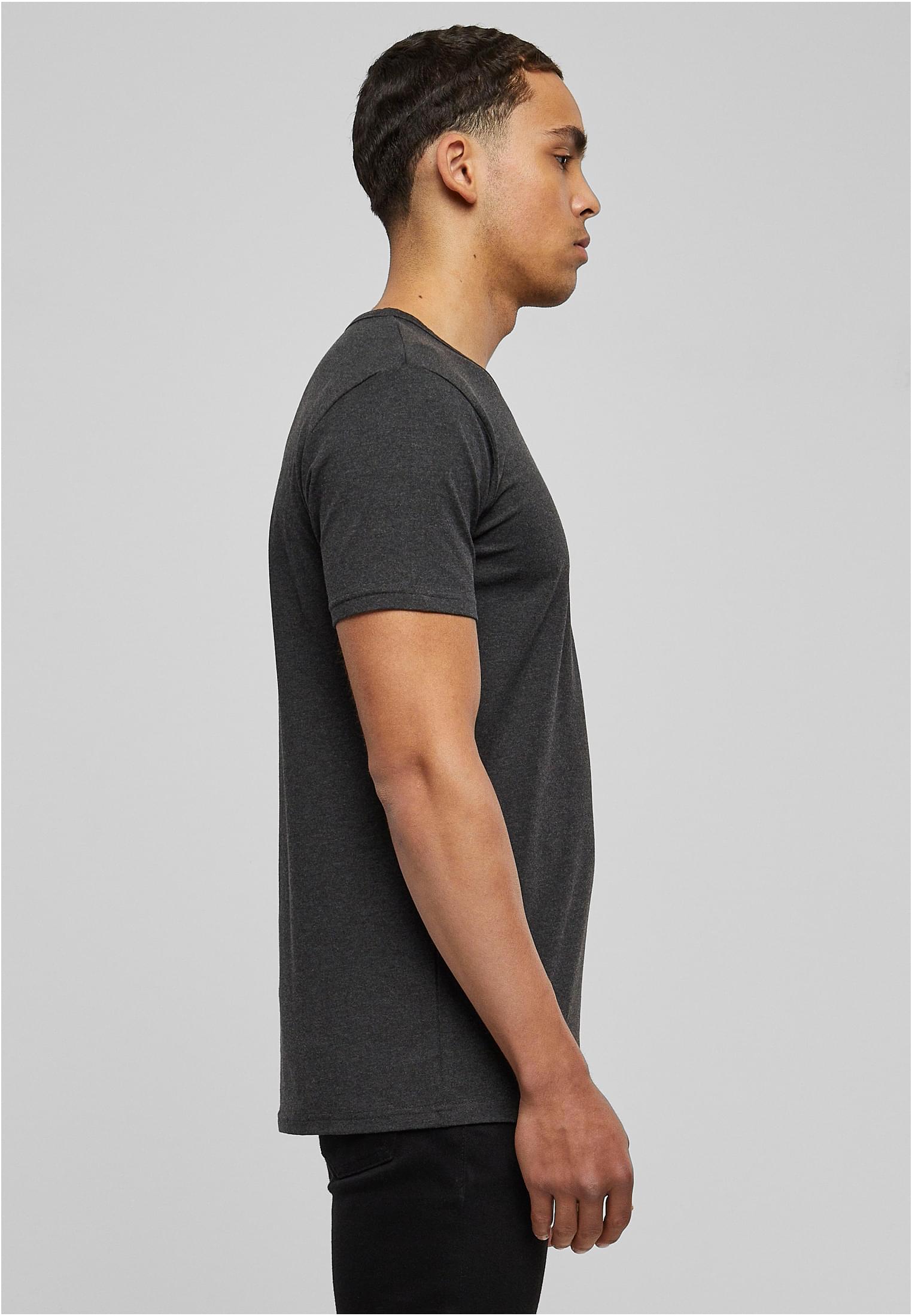 Fitted Stretch Tee | charcoal