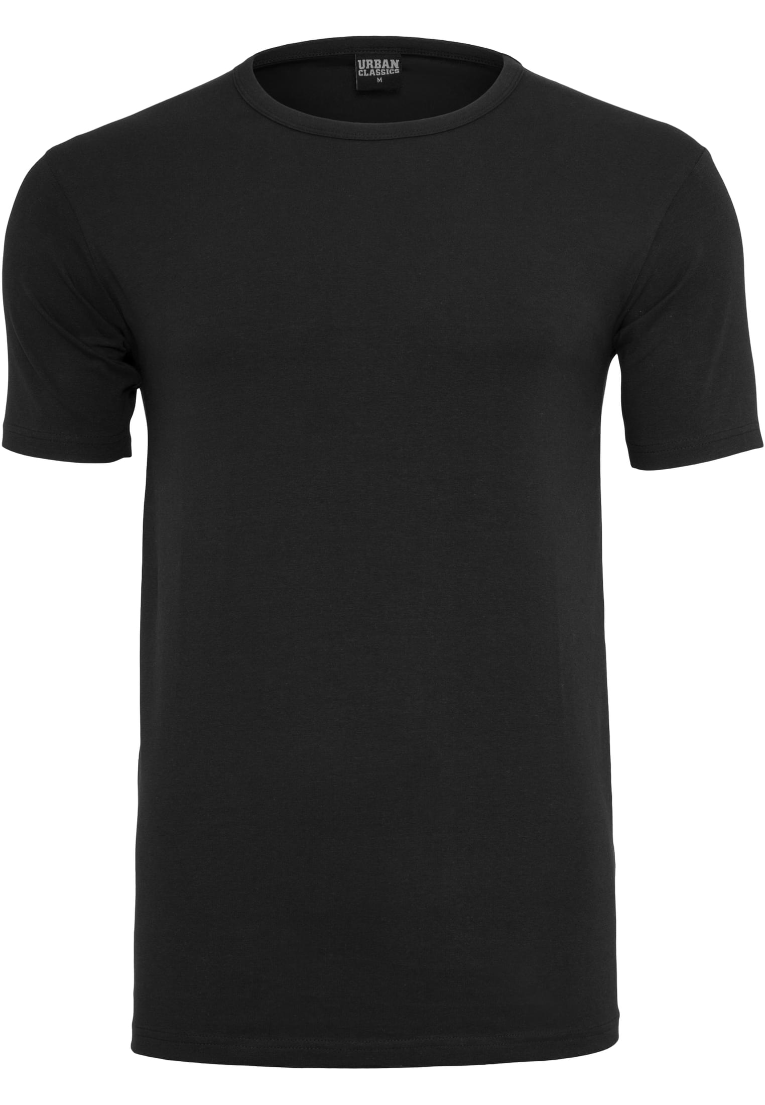 Fitted Stretch Tee | black