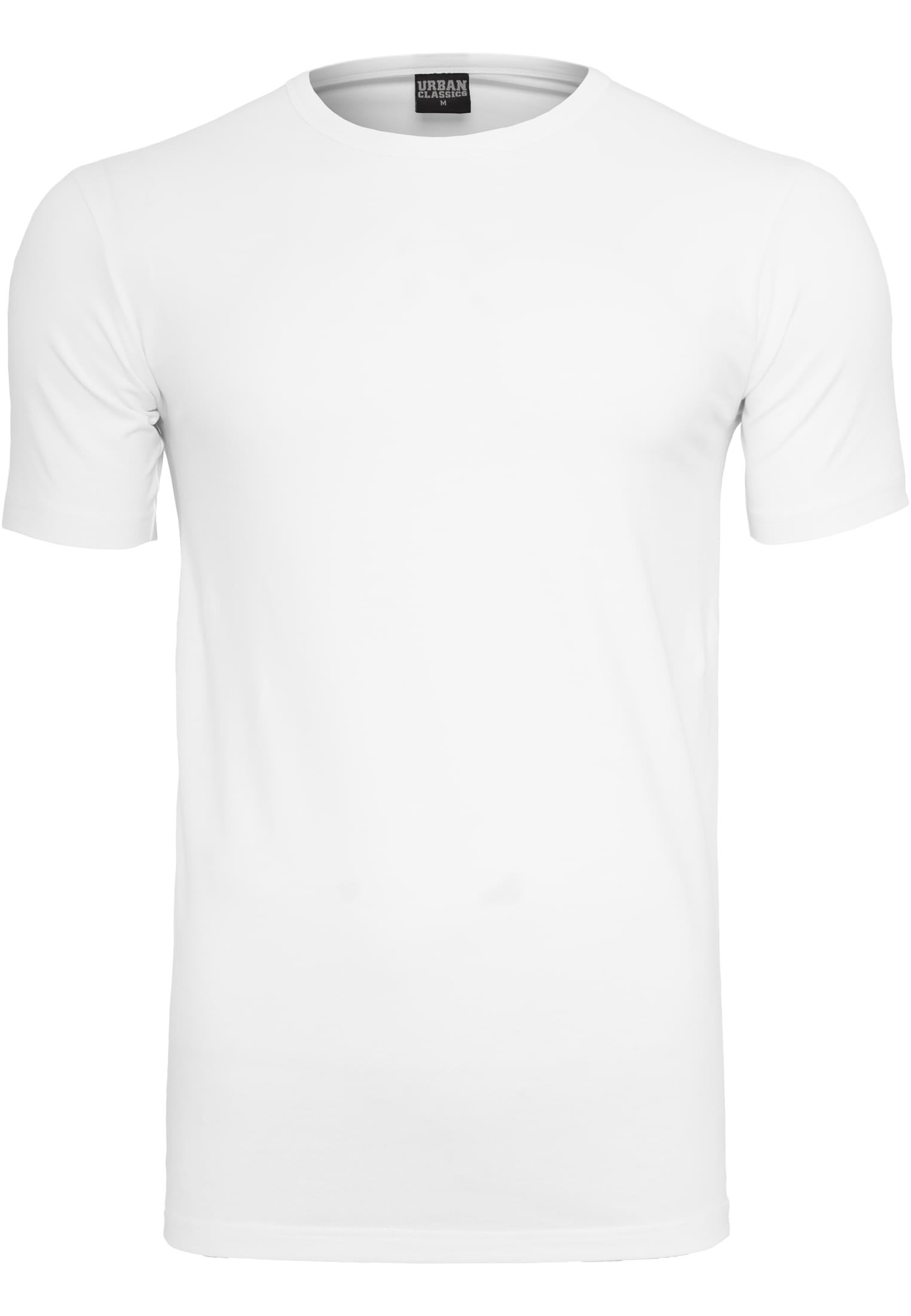 Fitted Stretch Tee | white