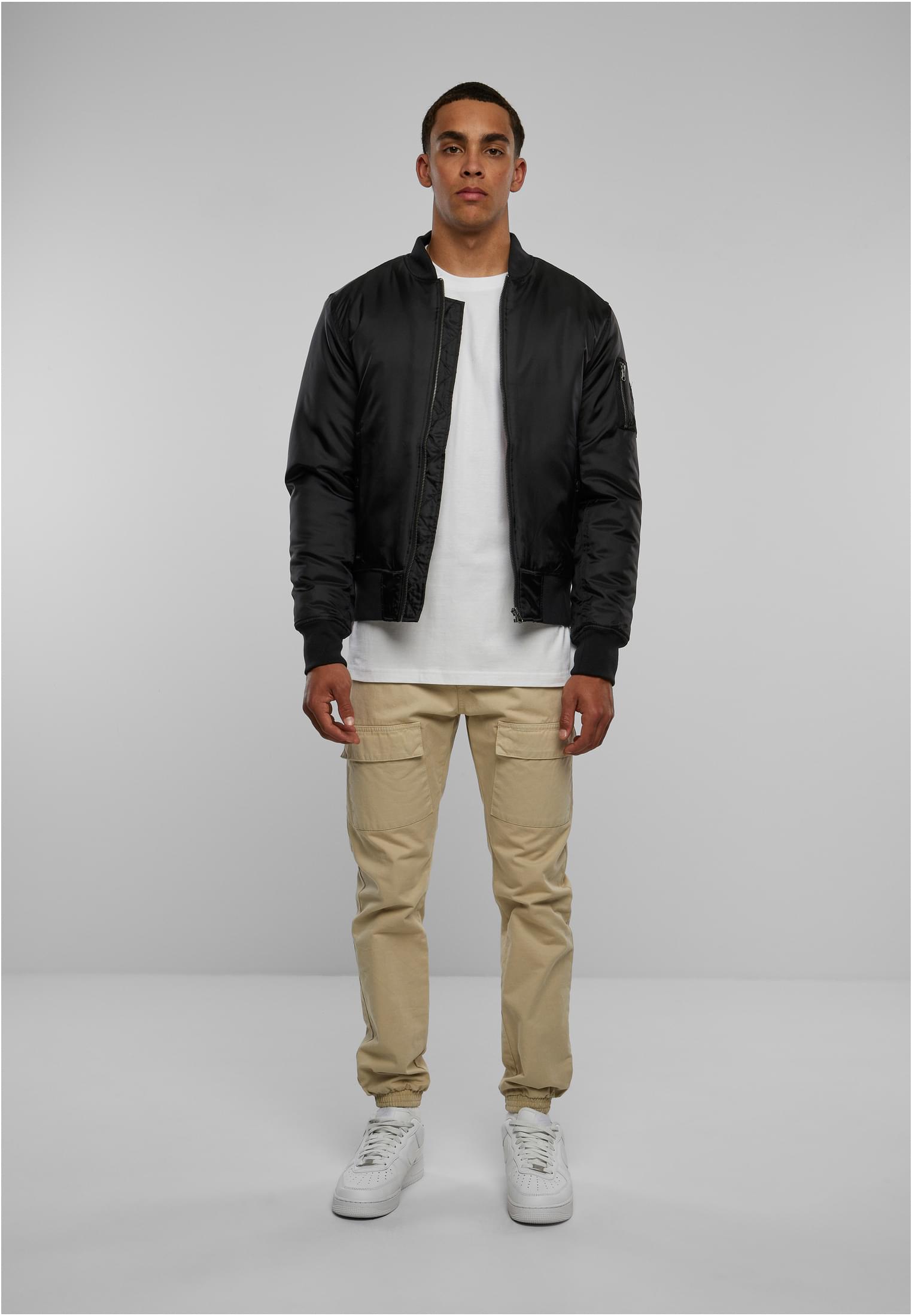 Basic Bomber Jacket | black