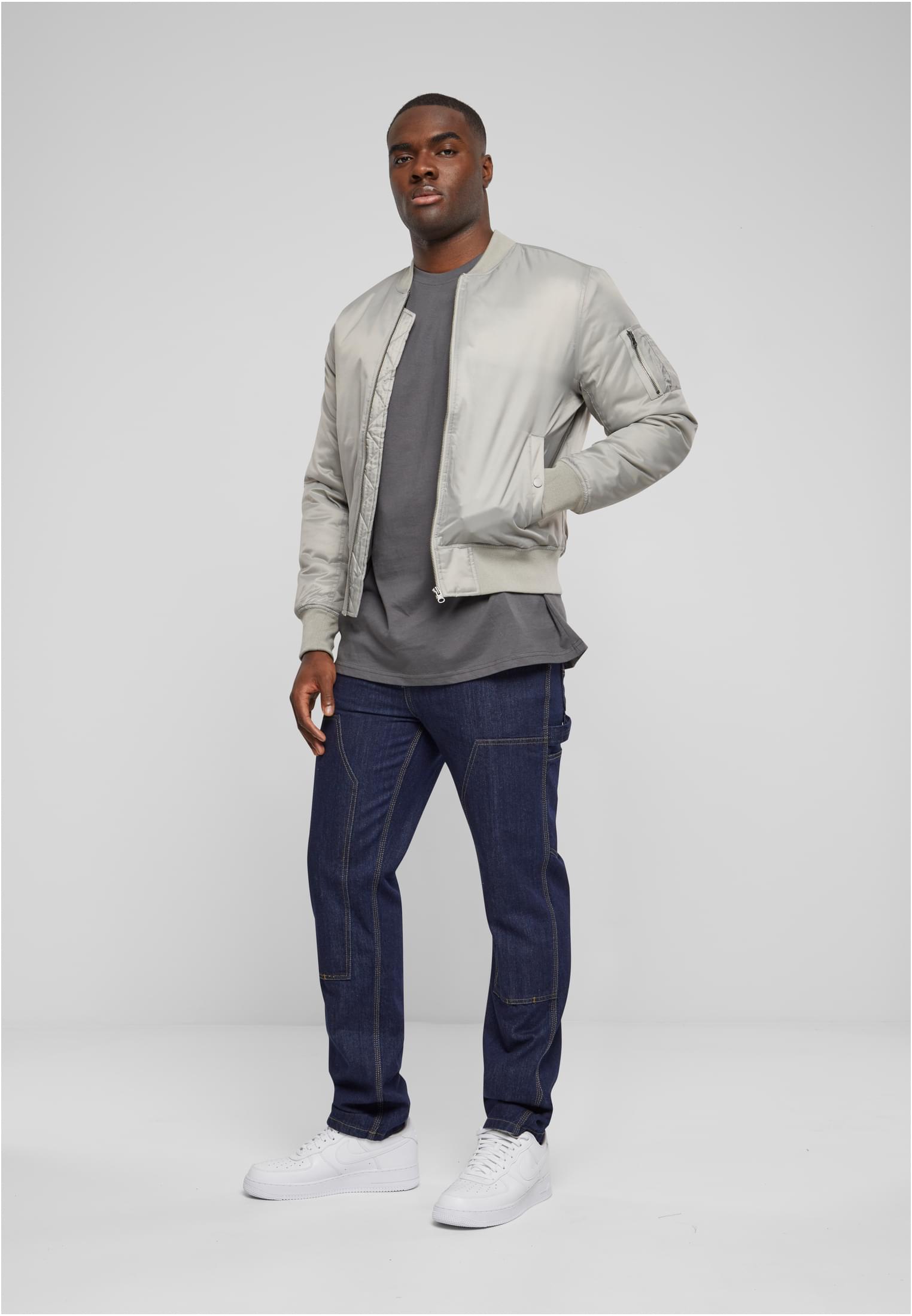 Basic Bomber Jacket | h.grey