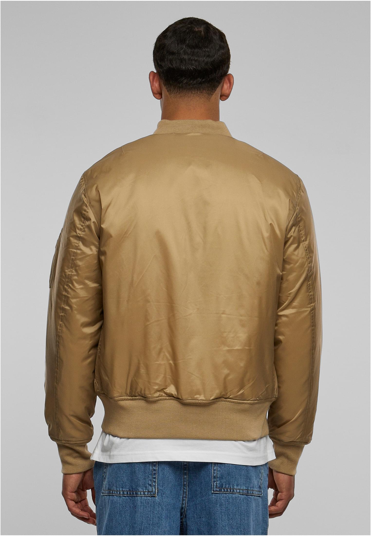 Basic Bomber Jacket | beige