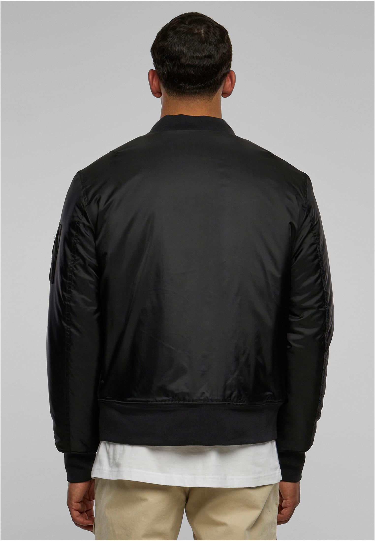 Basic Bomber Jacket | black