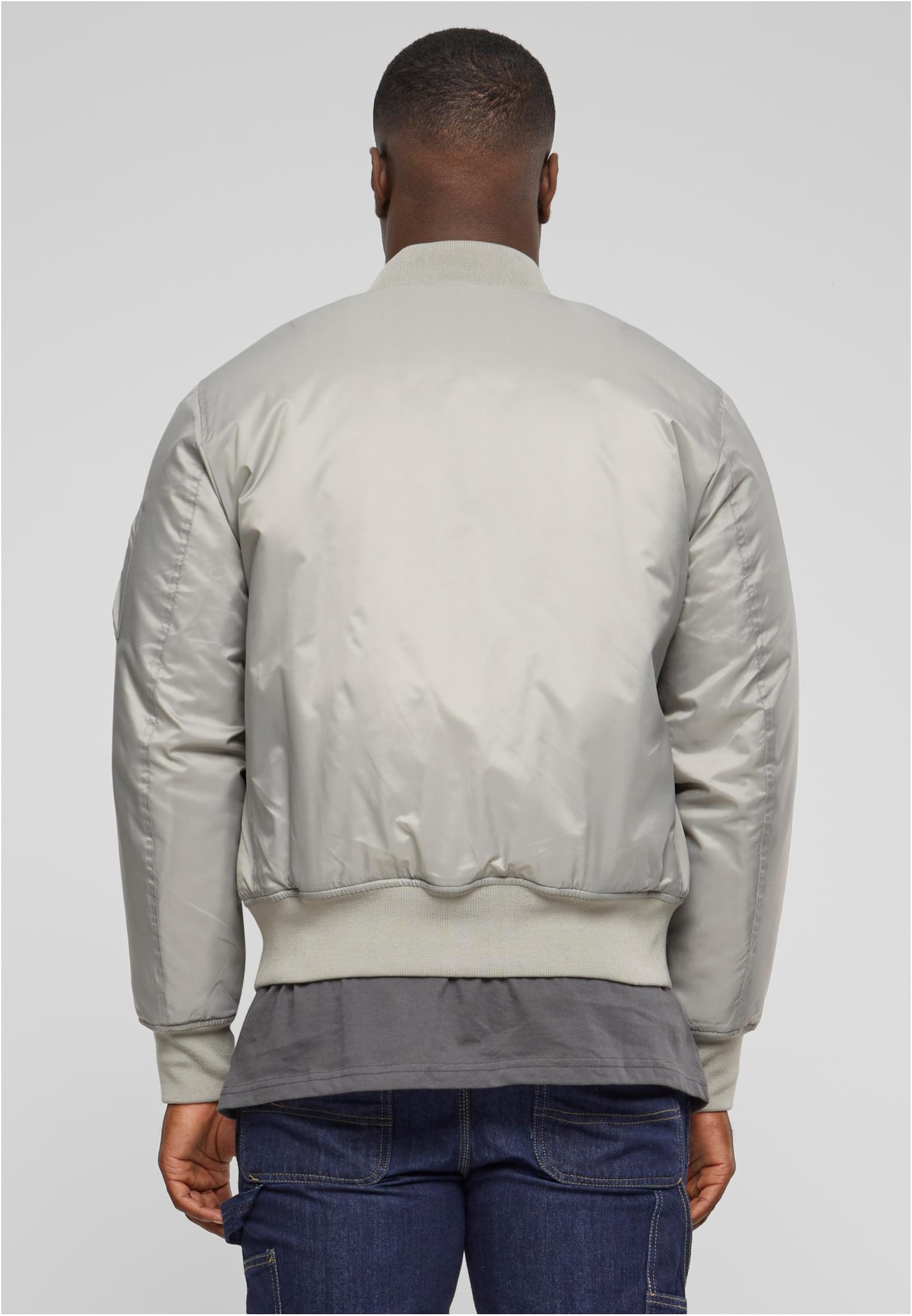 Basic Bomber Jacket | h.grey