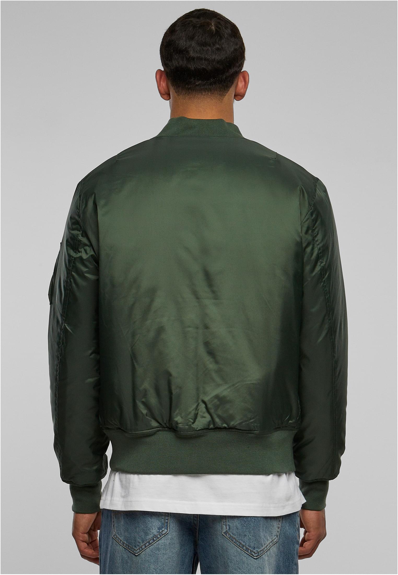 Basic Bomber Jacket | olive