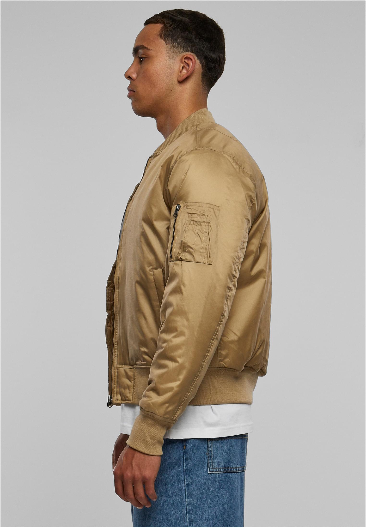 Basic Bomber Jacket | beige