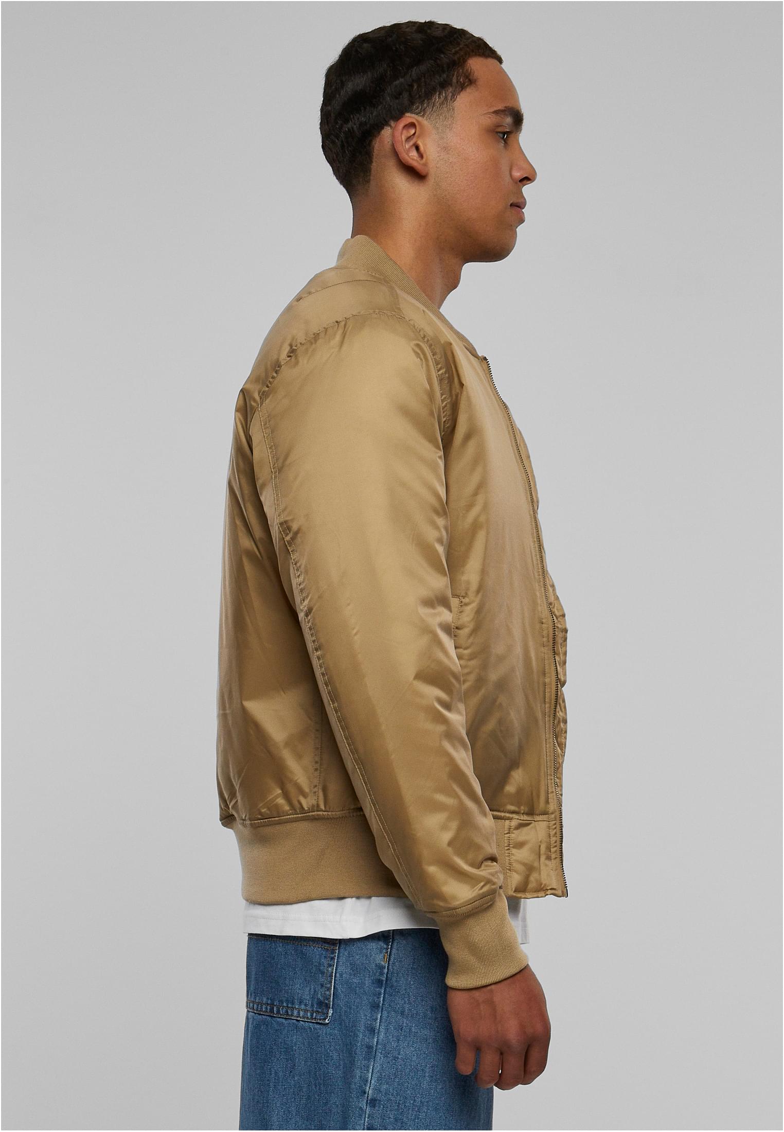 Basic Bomber Jacket | beige