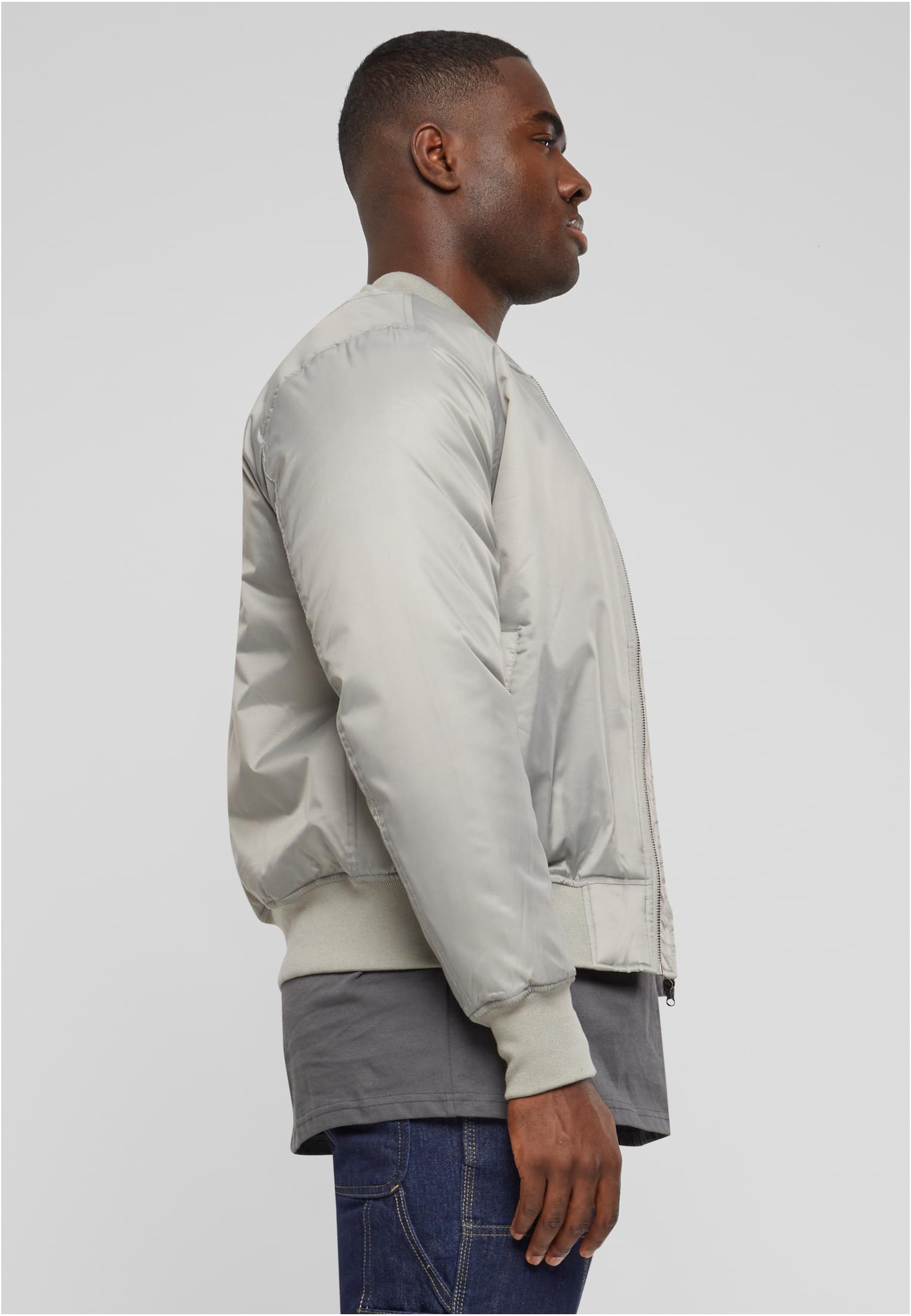 Basic Bomber Jacket | h.grey