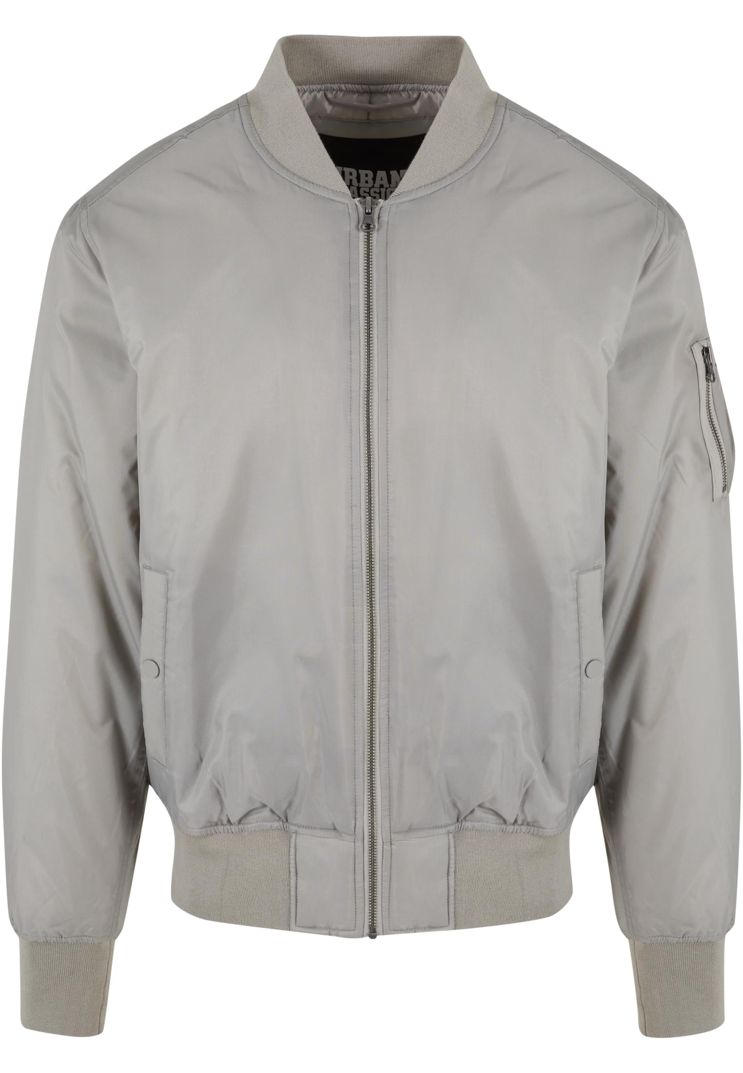 Basic Bomber Jacket | h.grey