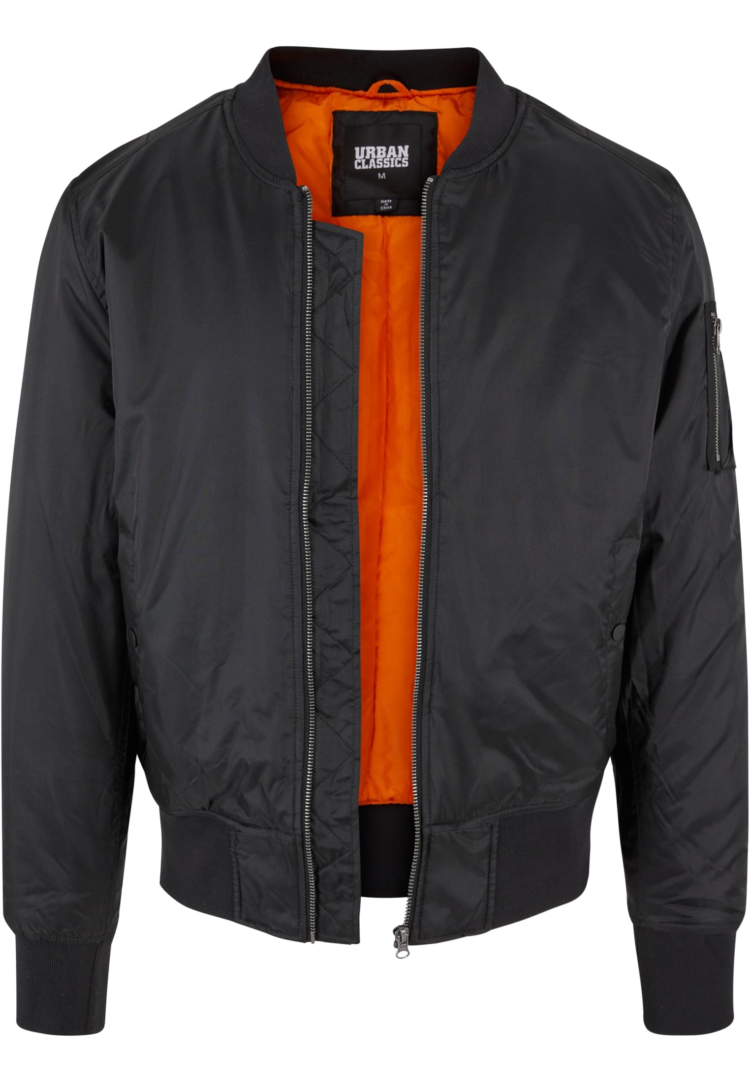 Basic Bomber Jacket | black