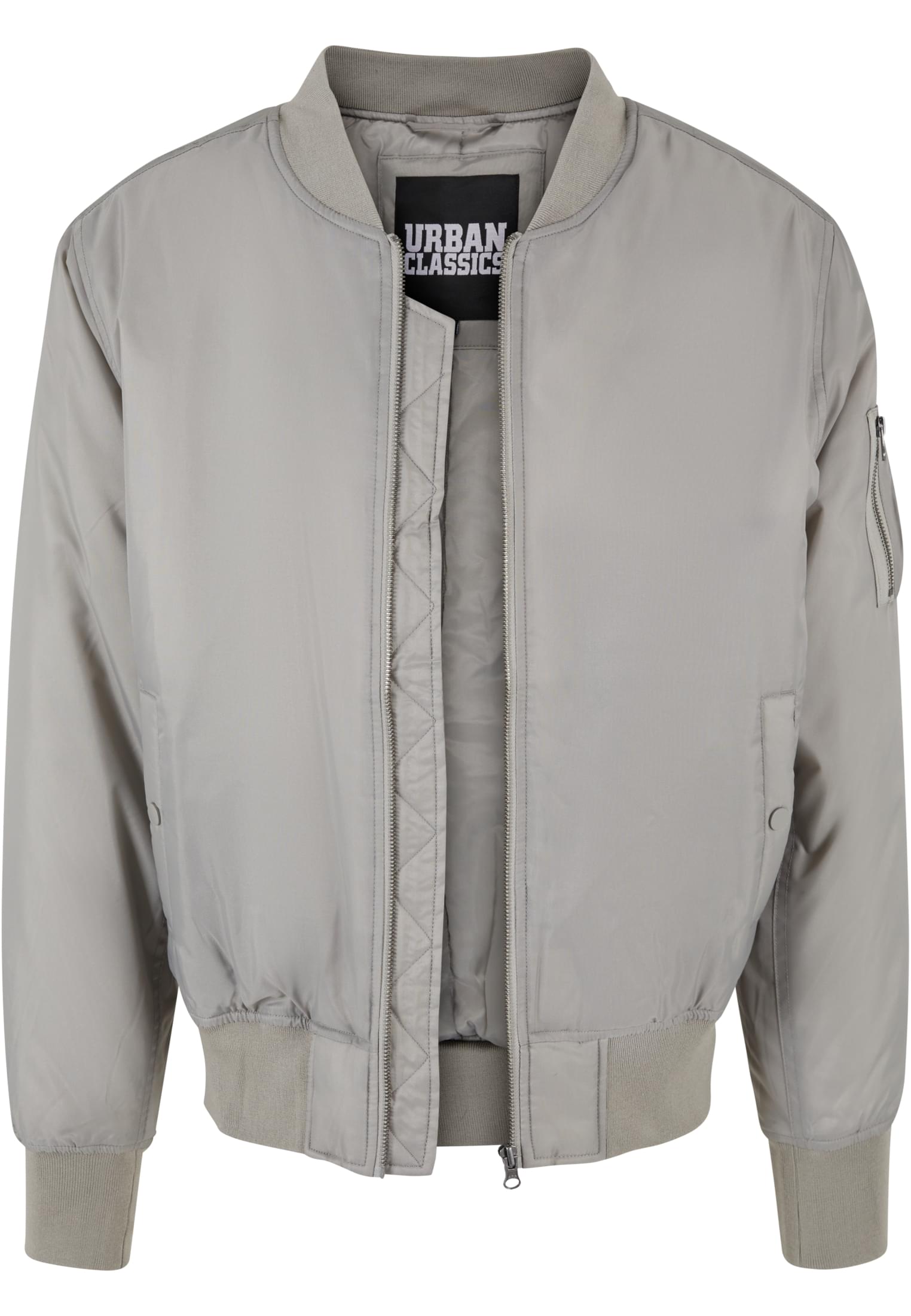 Basic Bomber Jacket | h.grey