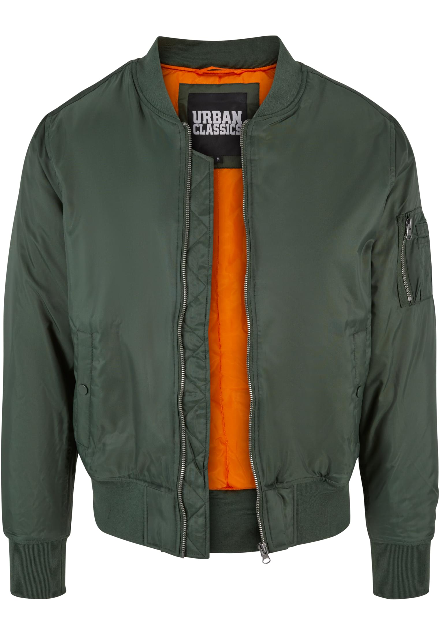 Basic Bomber Jacket | olive