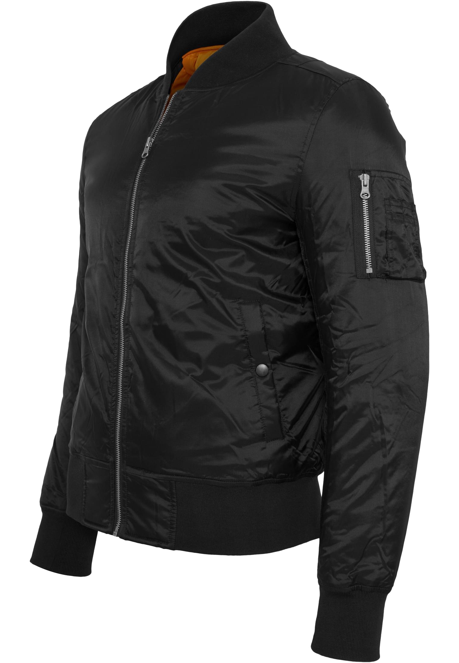 Basic Bomber Jacket | black