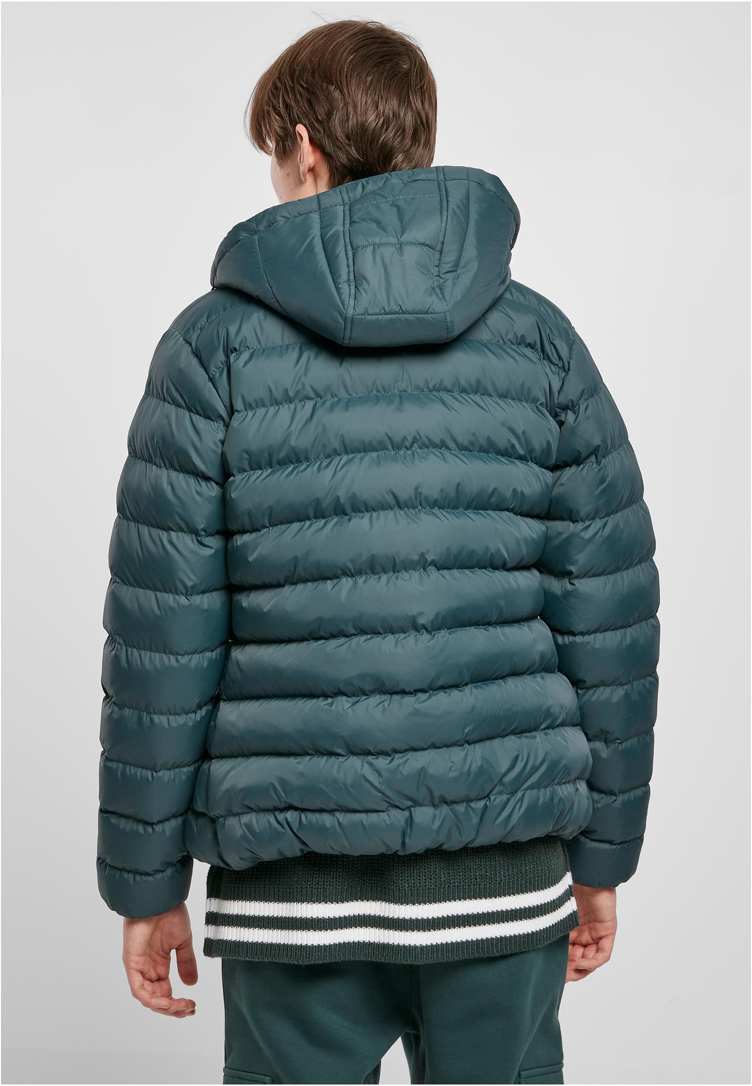 Basic Bubble Jacket | bottlegreen