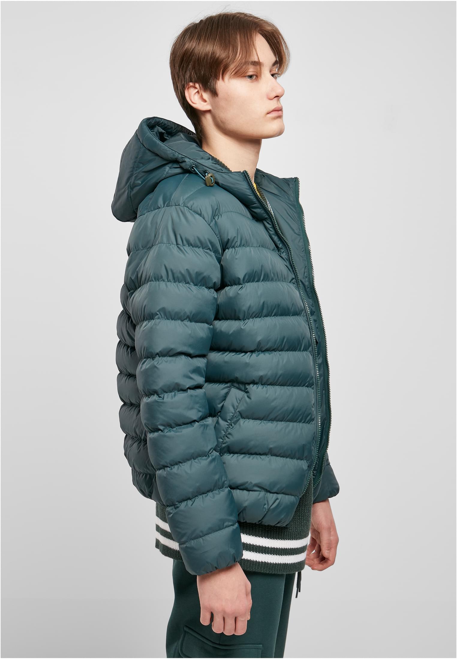 Basic Bubble Jacket | bottlegreen