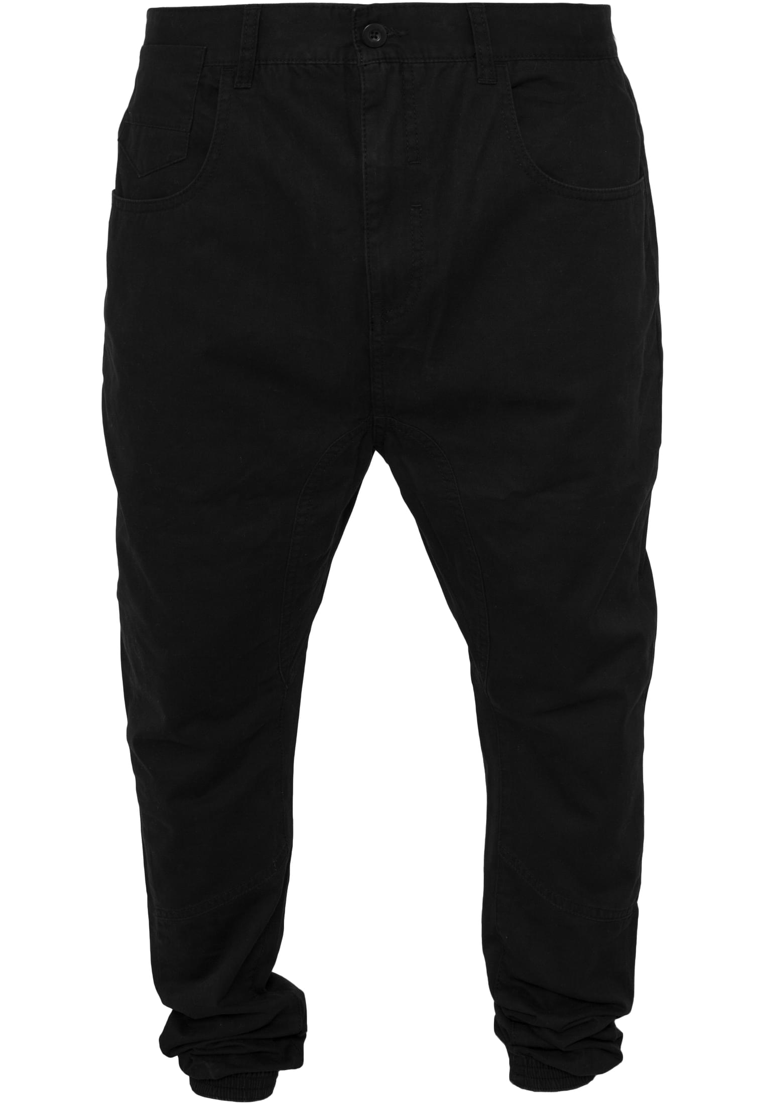 Deep Crotch Twill Pant | black