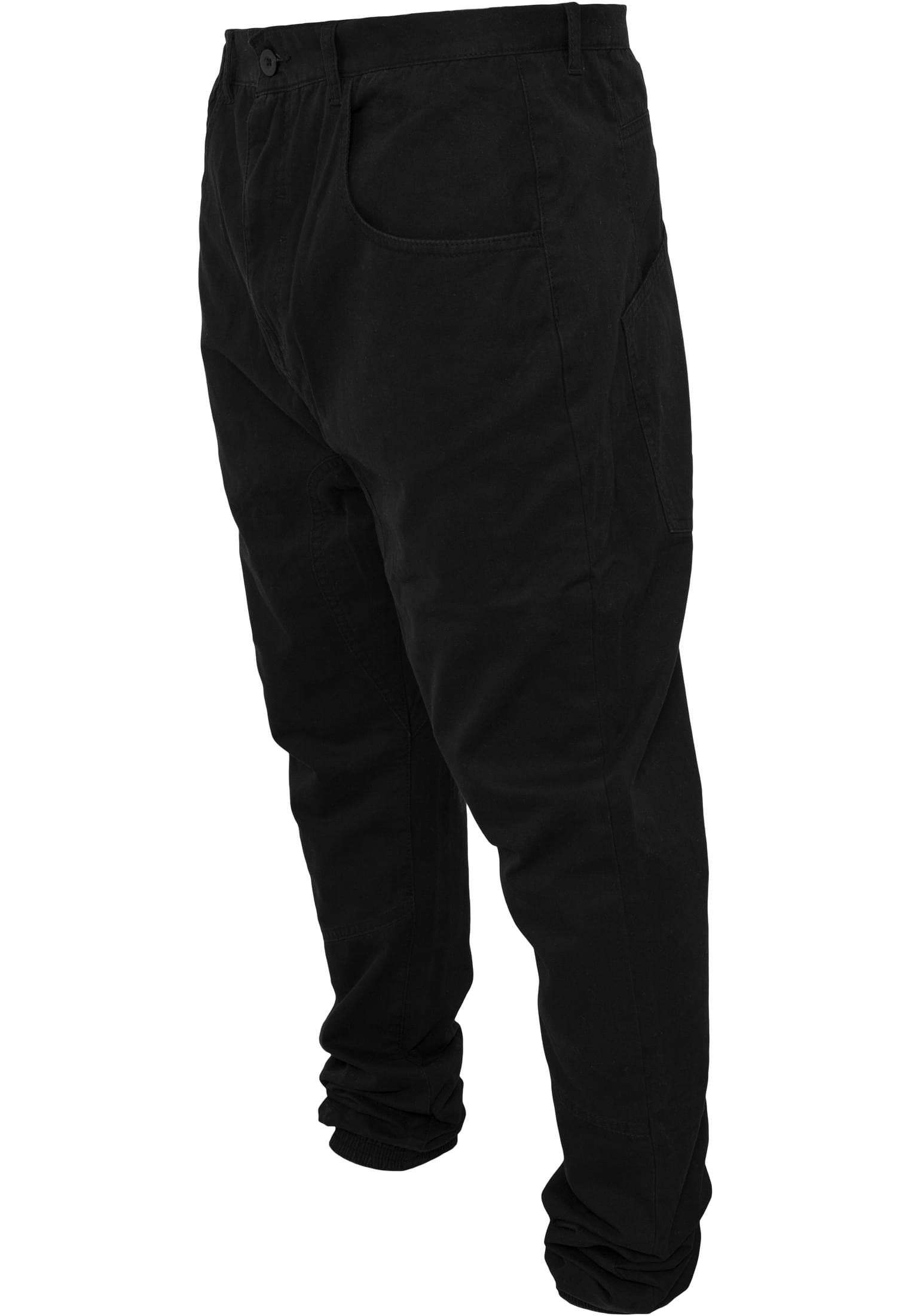 Deep Crotch Twill Pant | black