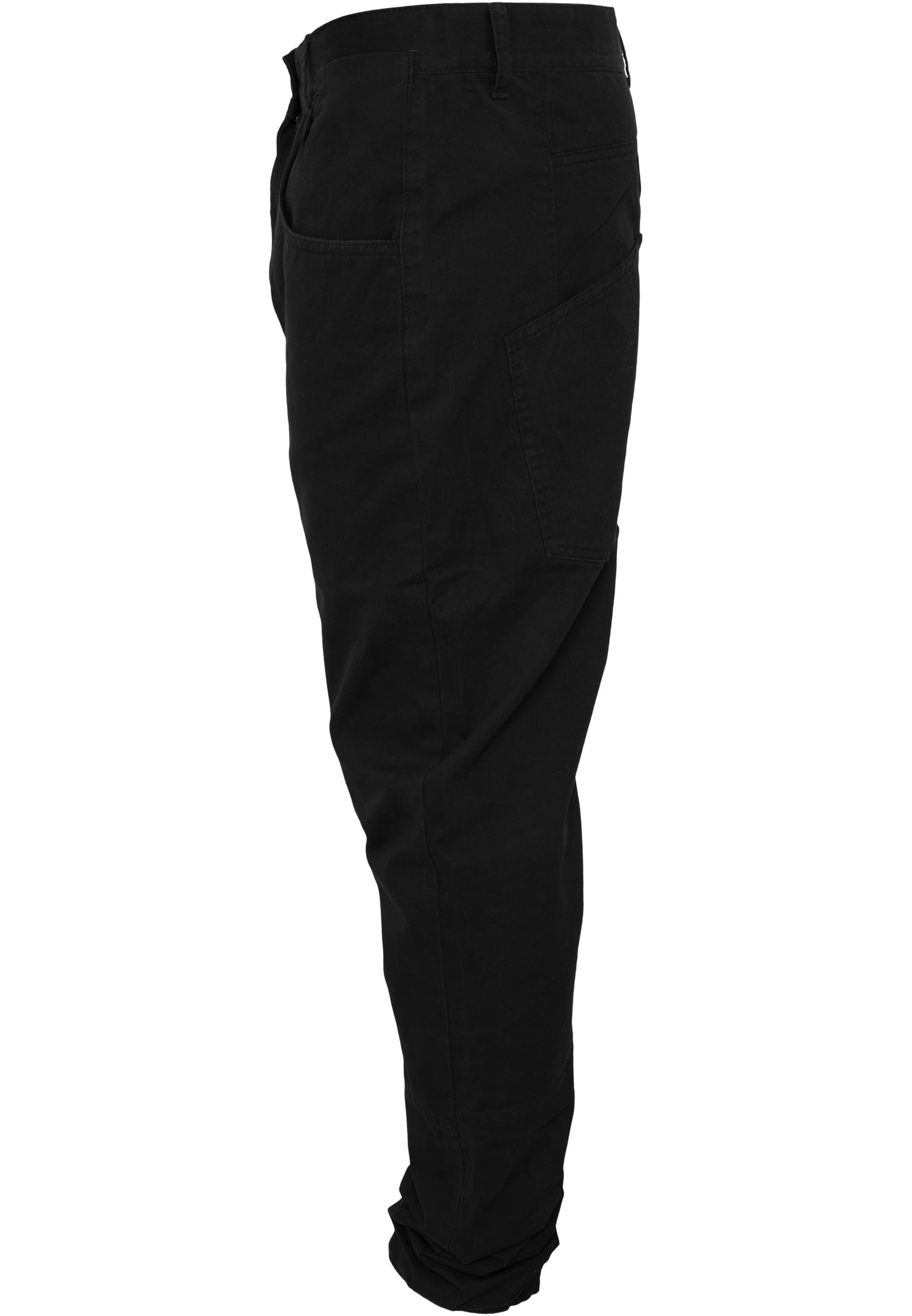 Deep Crotch Twill Pant | black