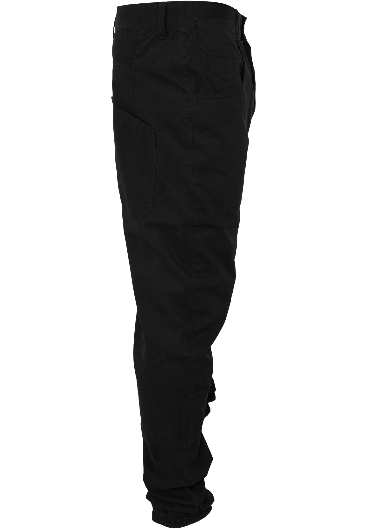 Deep Crotch Twill Pant | black