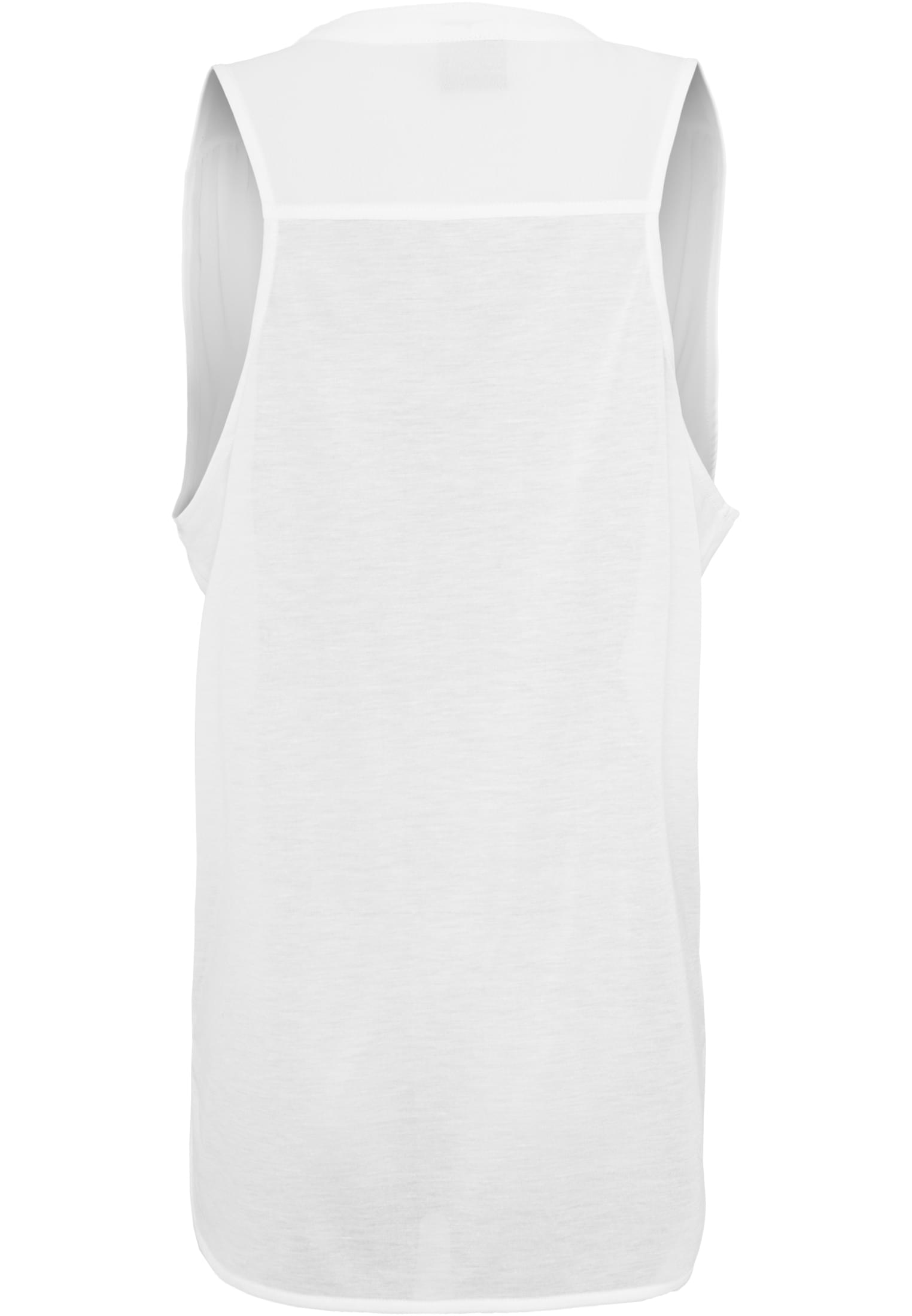 Ladies Sleeveless Chiffon Blouse | offwhite