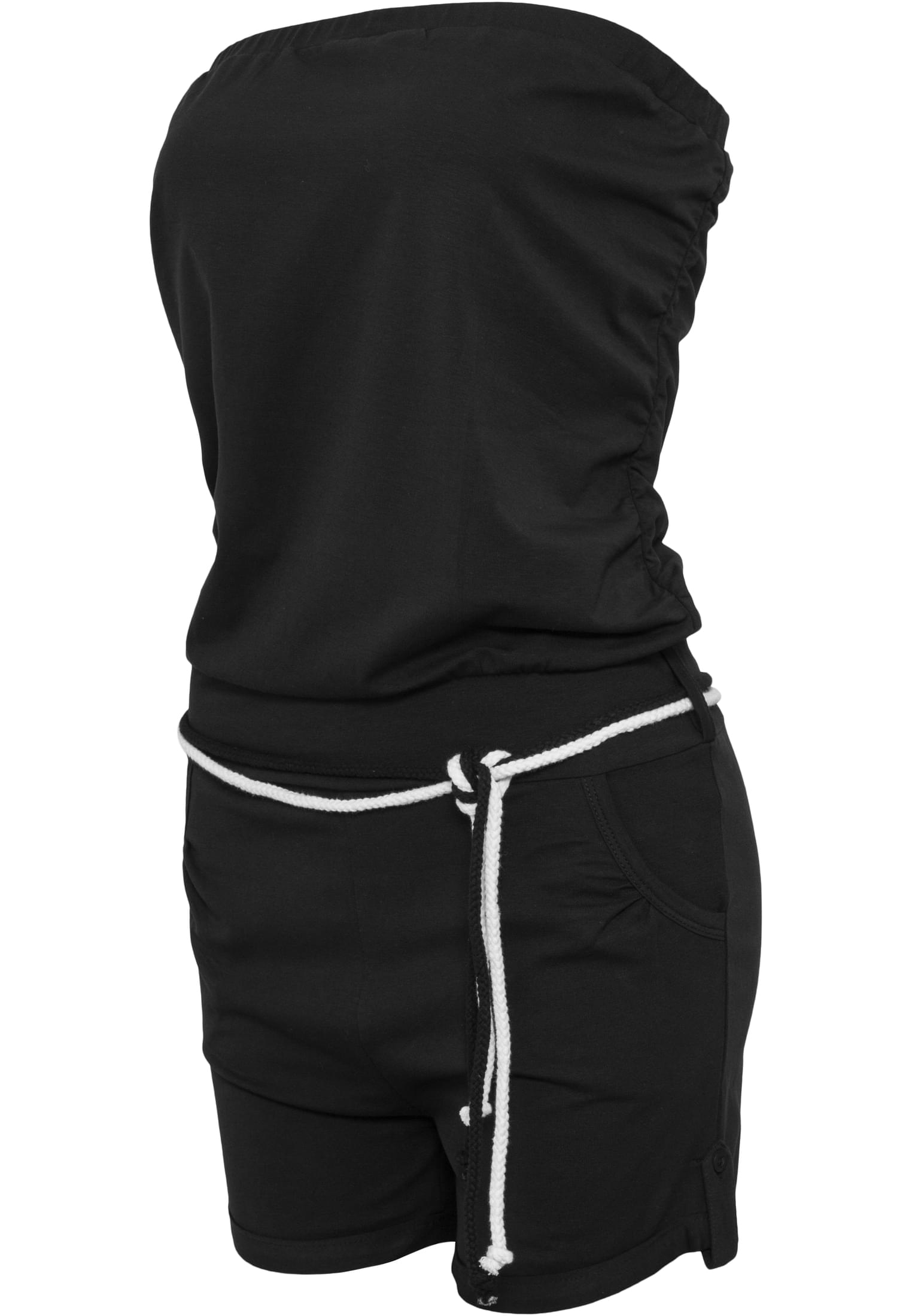 Ladies Hot Turnup Jumpsuit | black