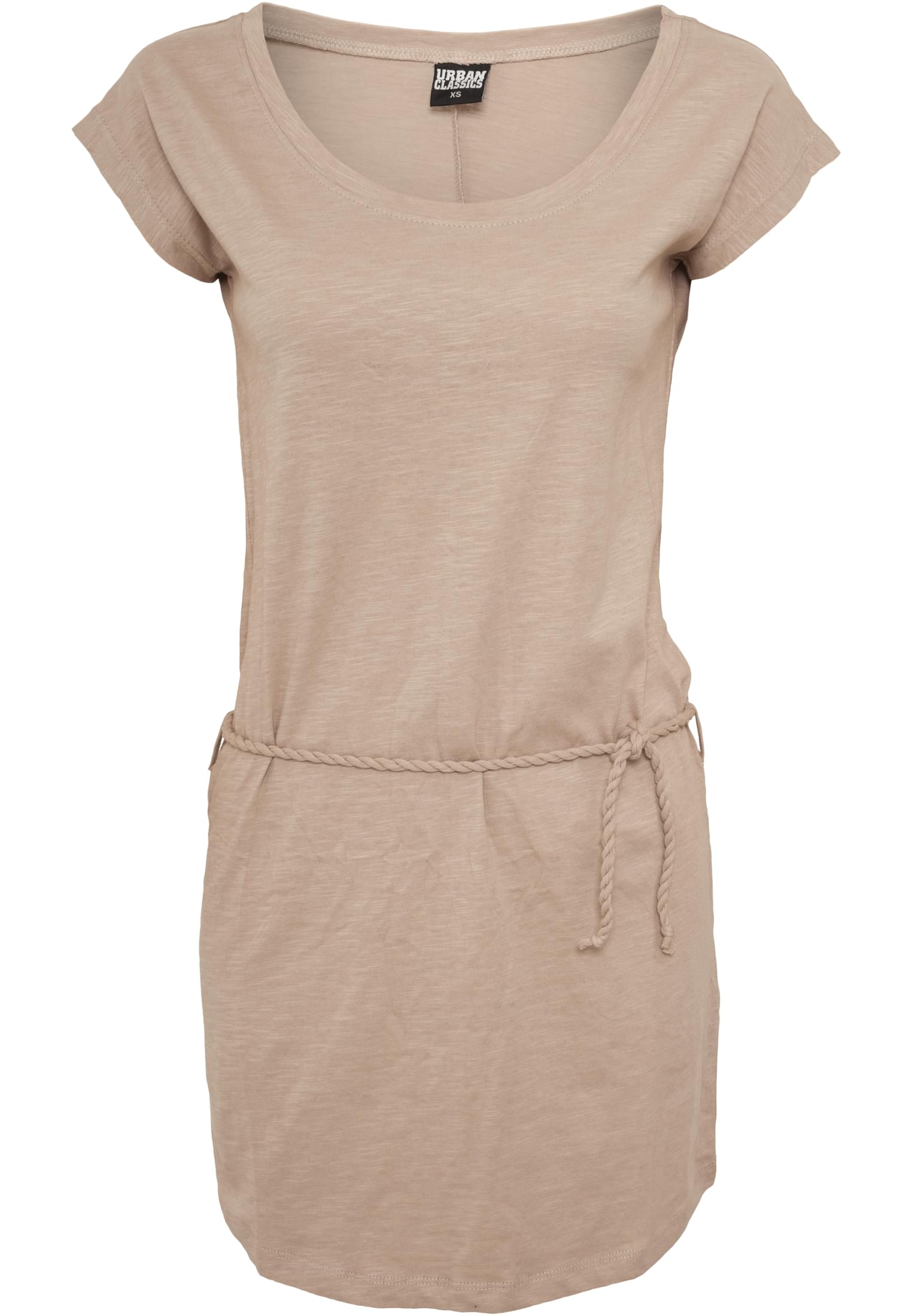 Ladies Slub Jersey Dress | beige