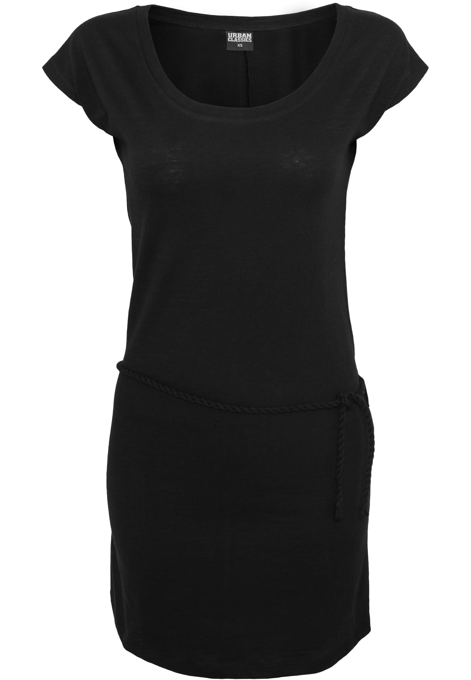 Ladies Slub Jersey Dress | black