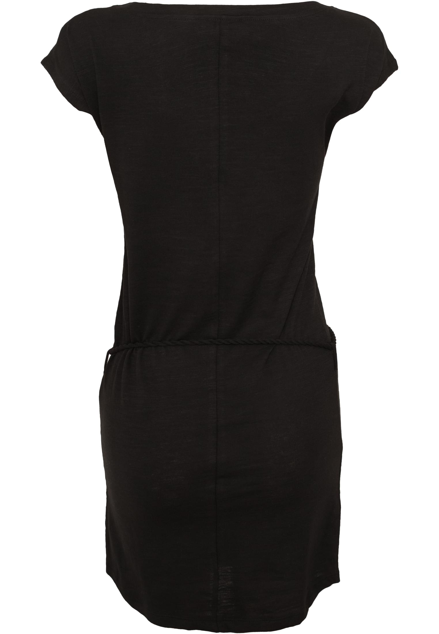 Ladies Slub Jersey Dress | black