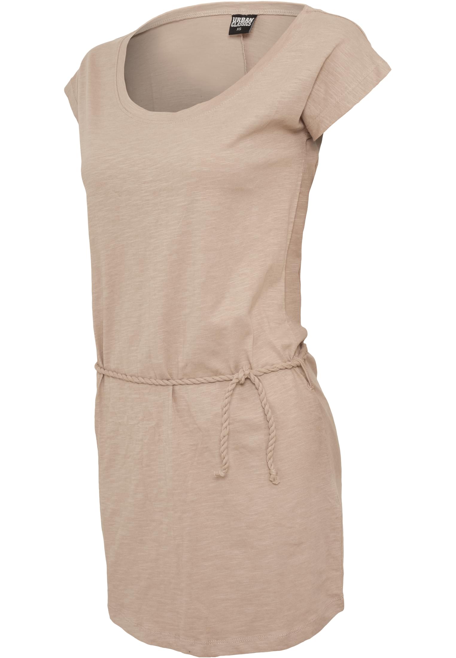 Ladies Slub Jersey Dress | beige