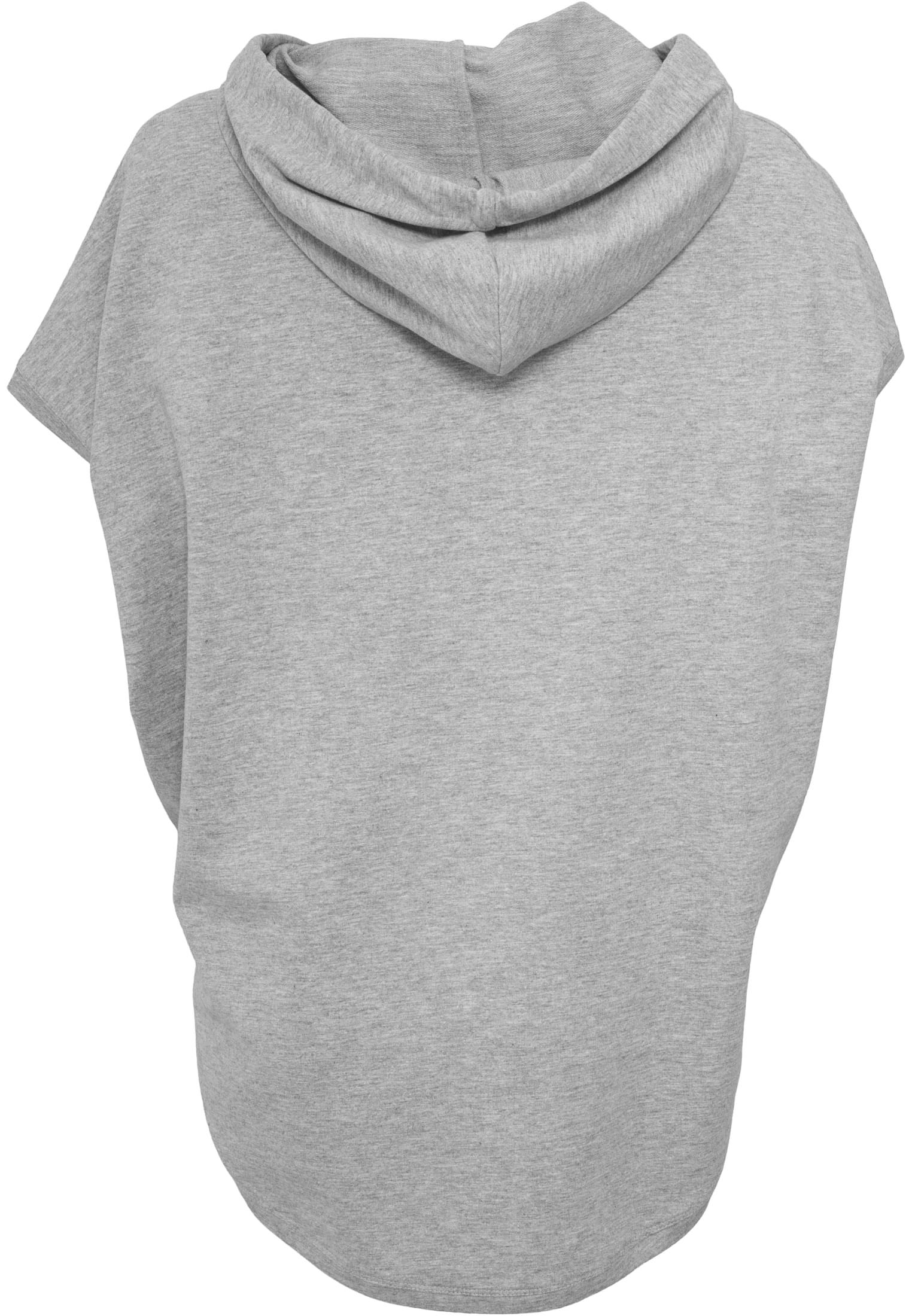 Ladies Sleeveless Terry Hoody | grey