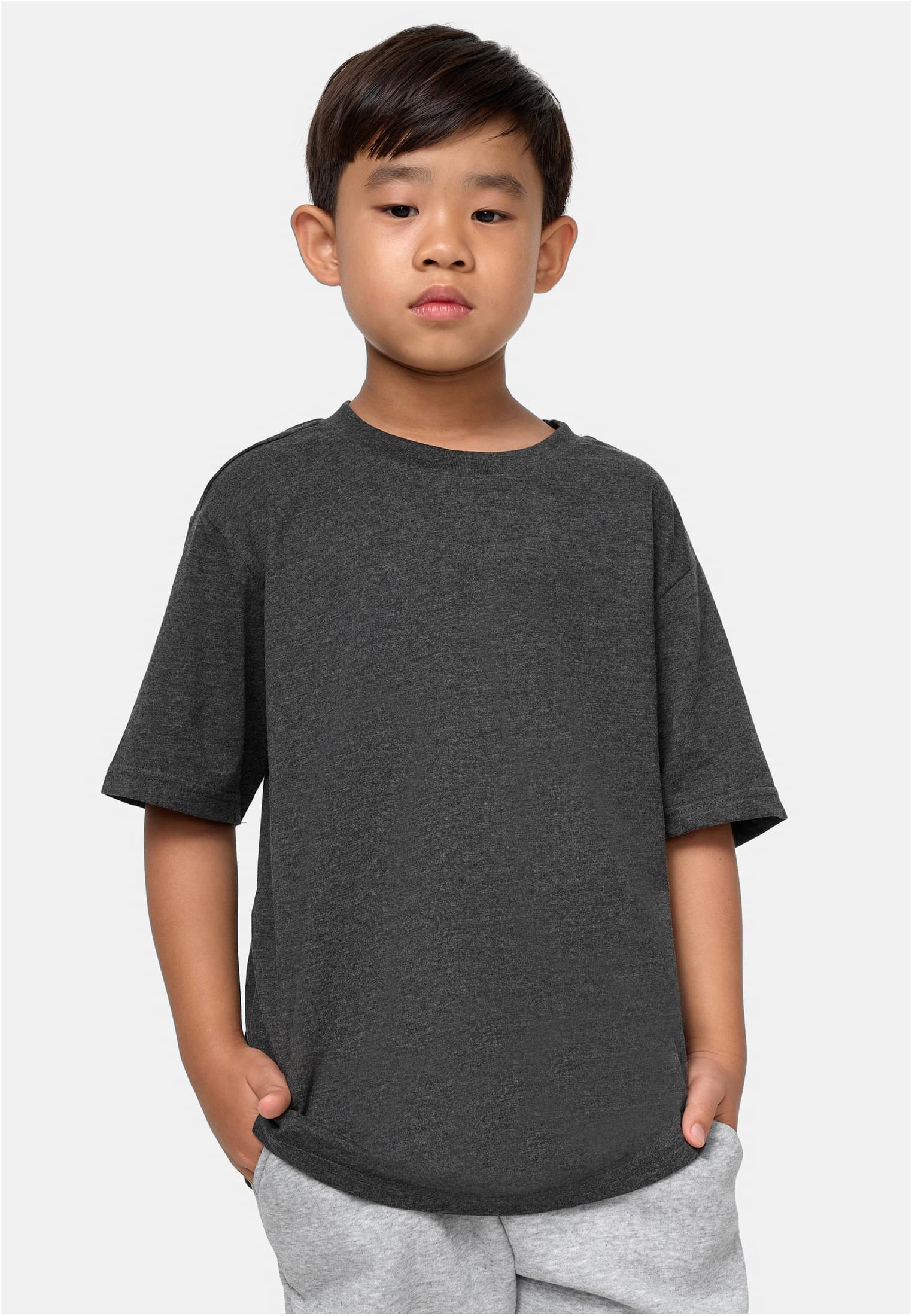 Boys Tall Tee | charcoal