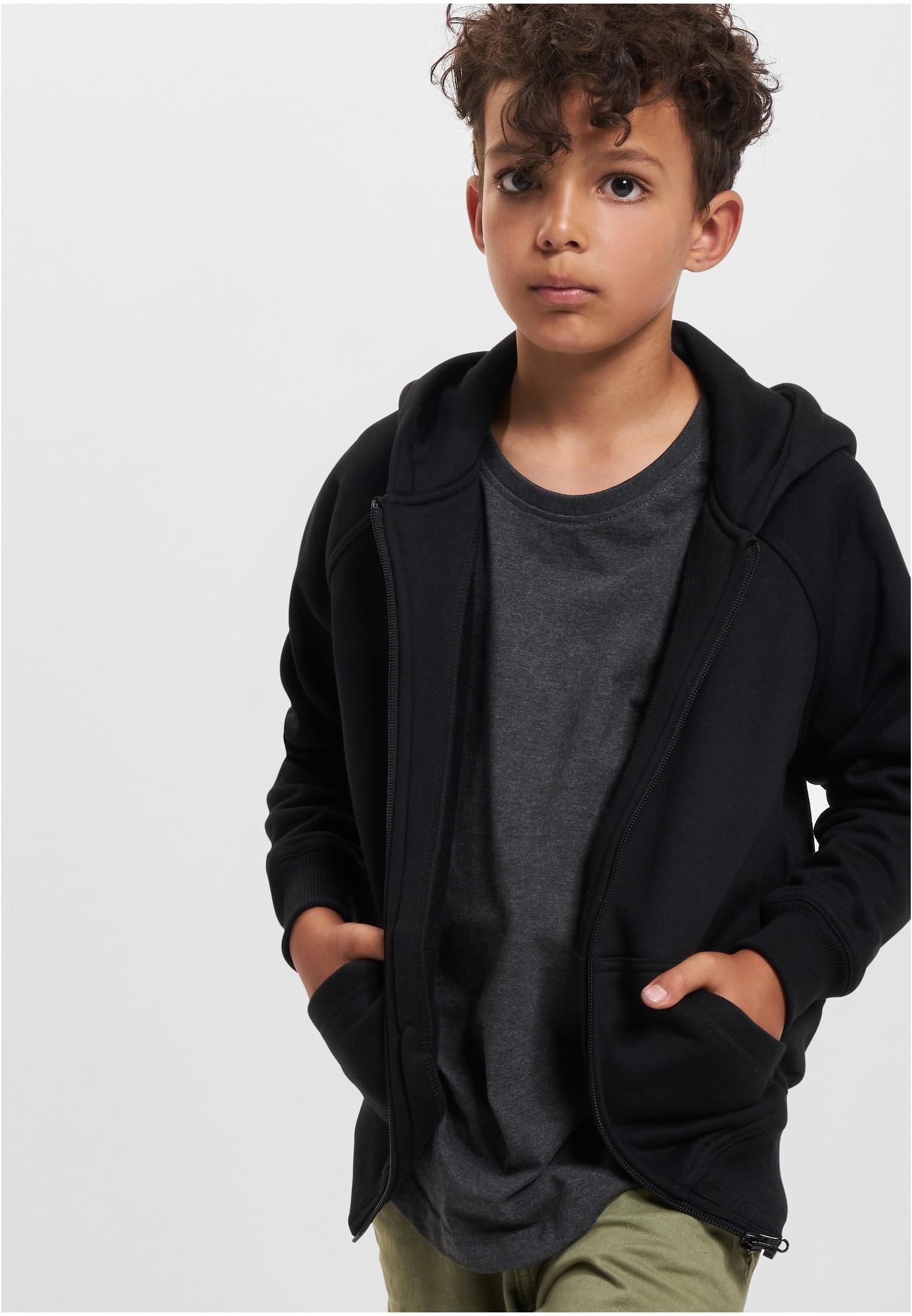 Boys Zip Hoody | black