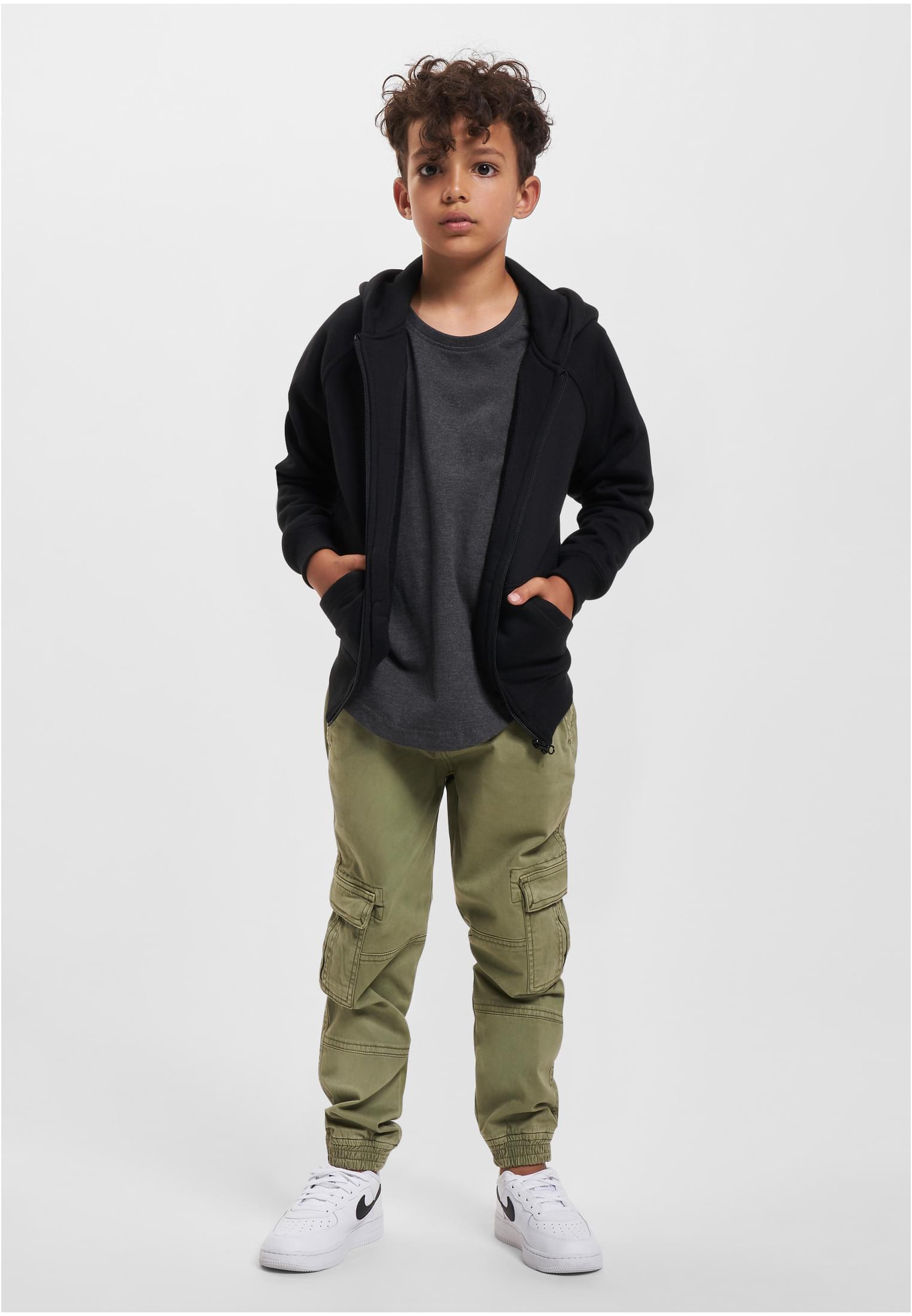 Boys Zip Hoody | black