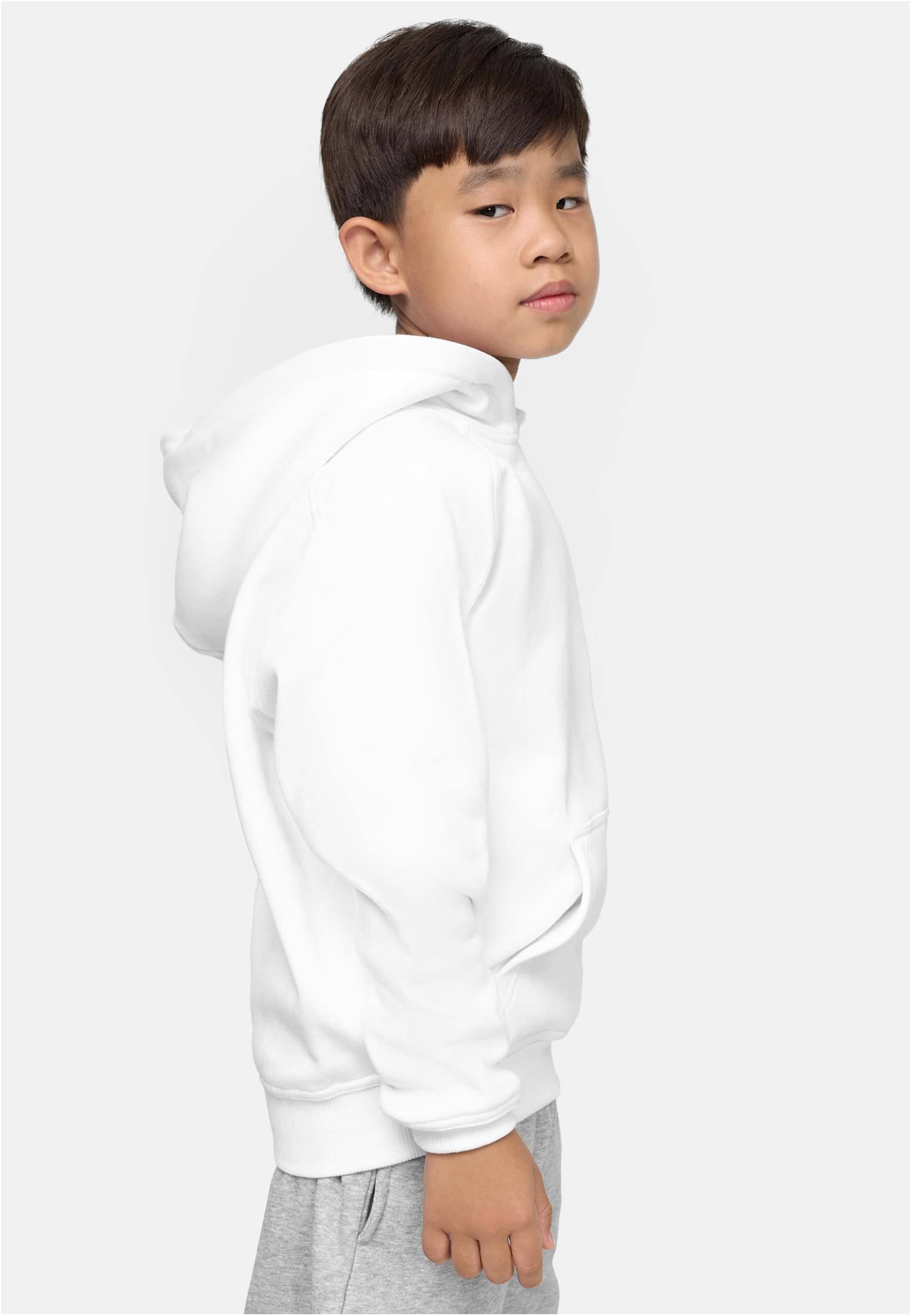 Boys Blank Hoody | white