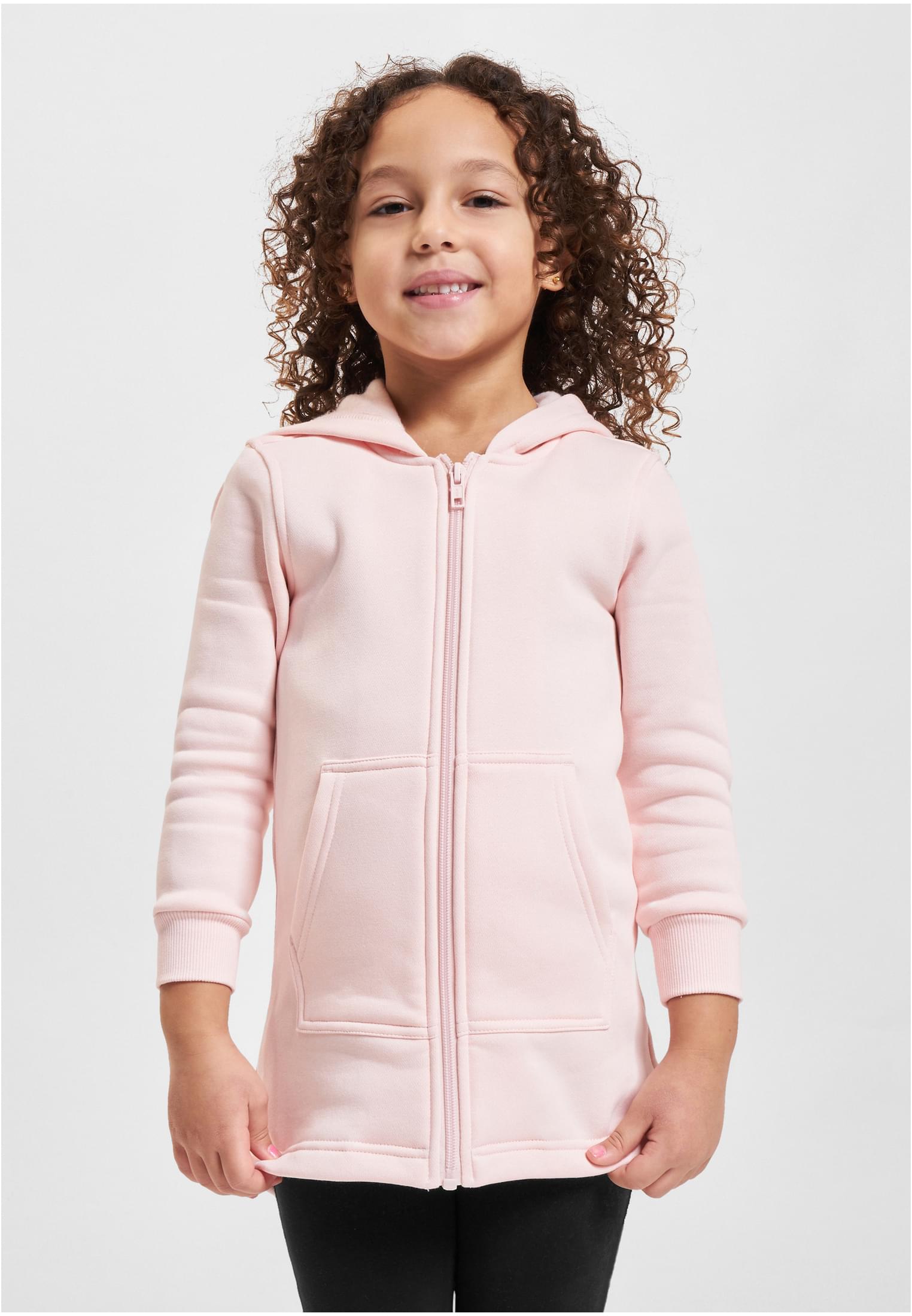 Girls Sweat Parka | pink