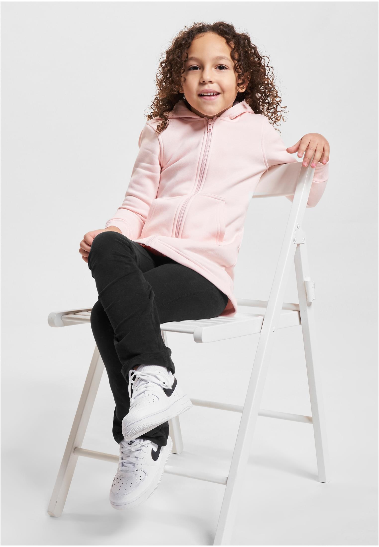 Girls Sweat Parka | pink