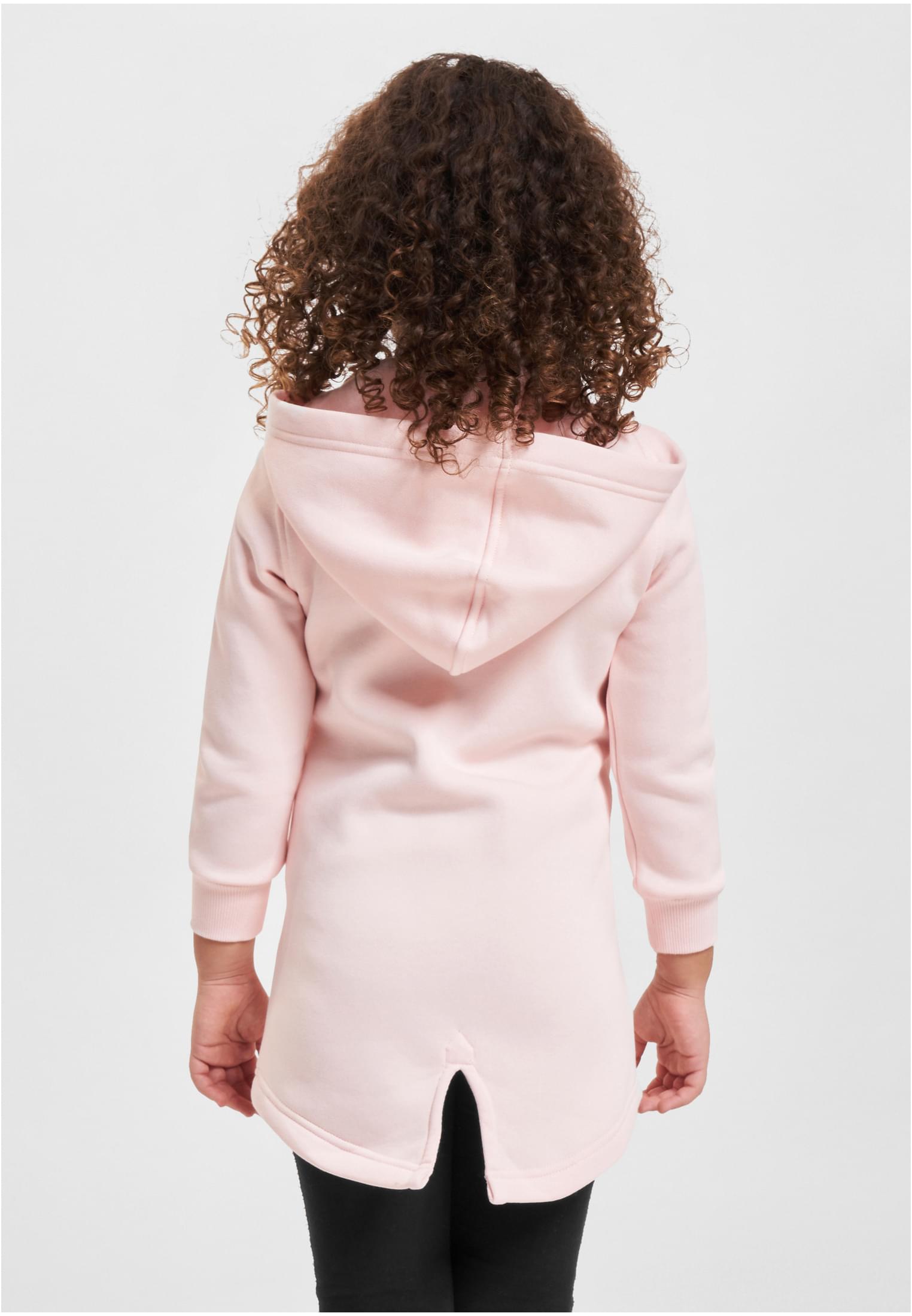 Girls Sweat Parka | pink