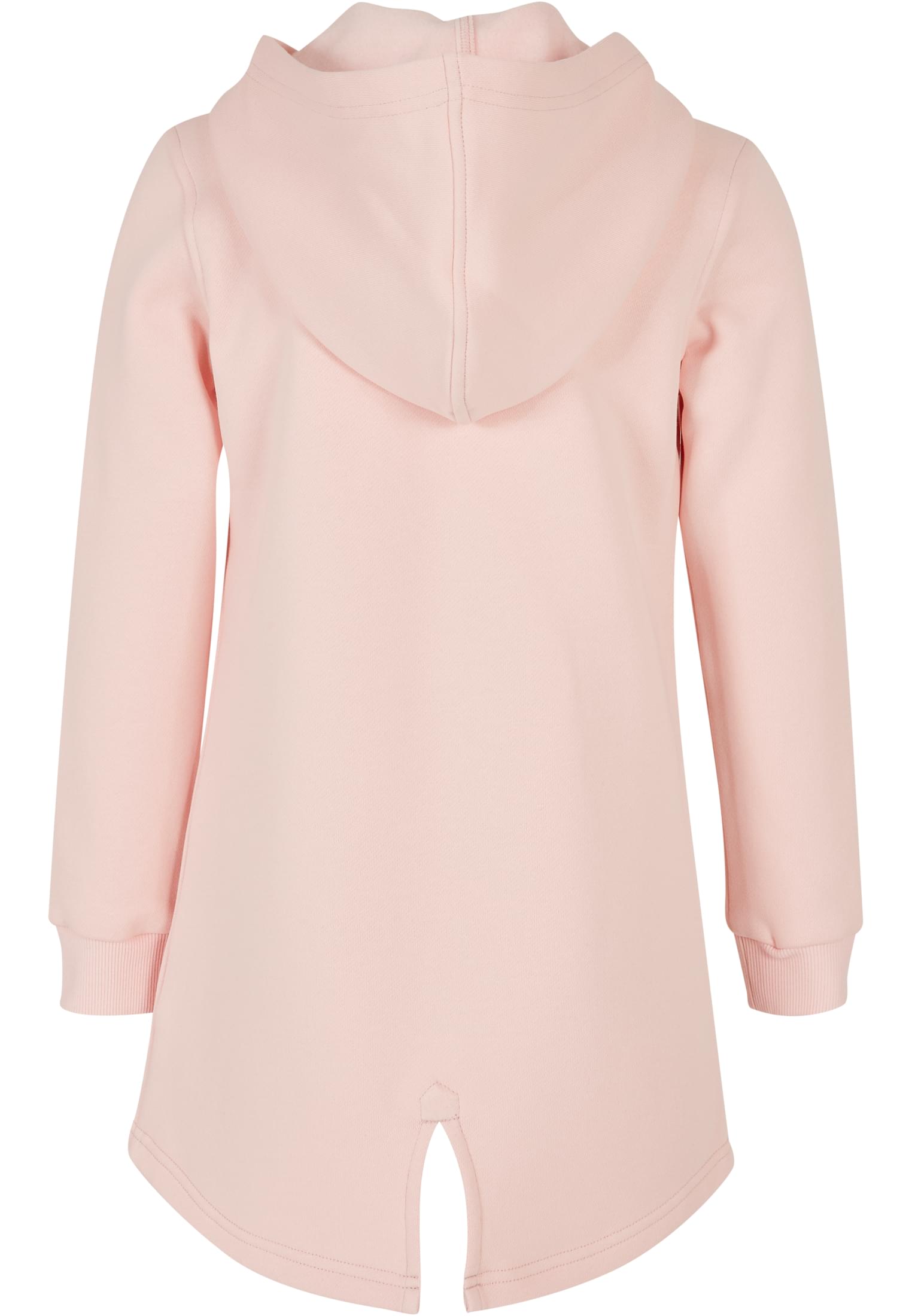 Girls Sweat Parka | pink