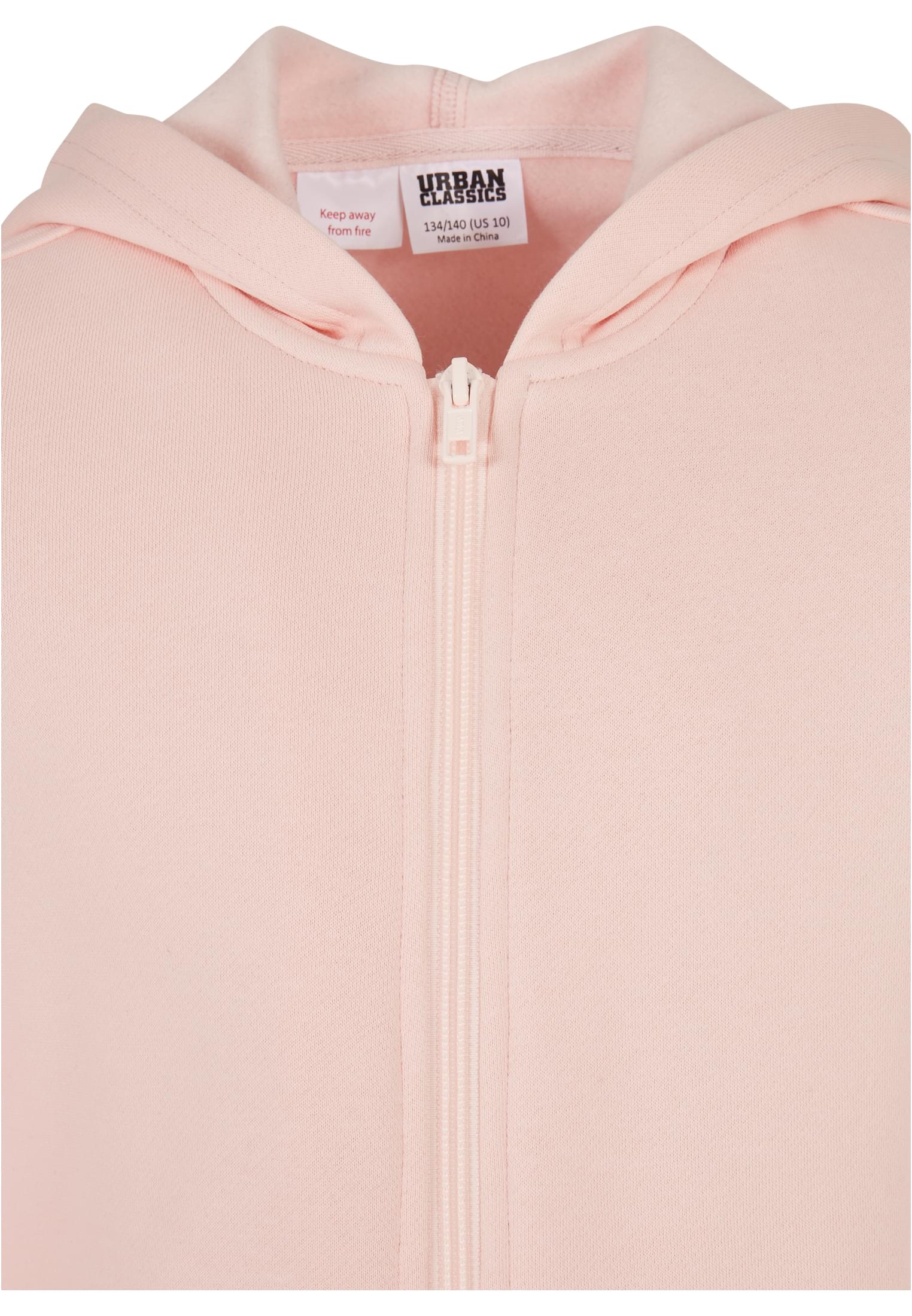 Girls Sweat Parka | pink