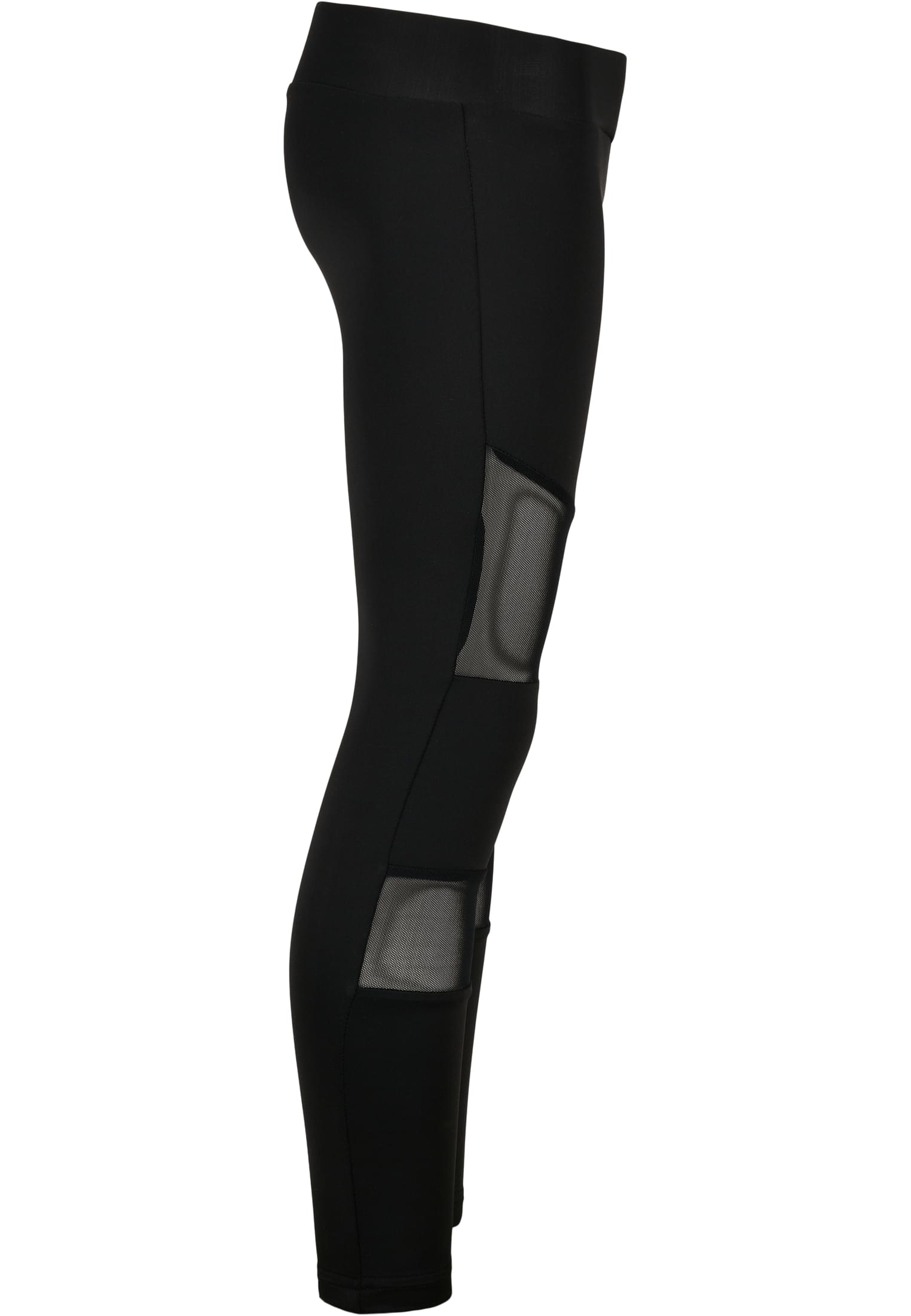 Girls Tech Mesh Leggings | black