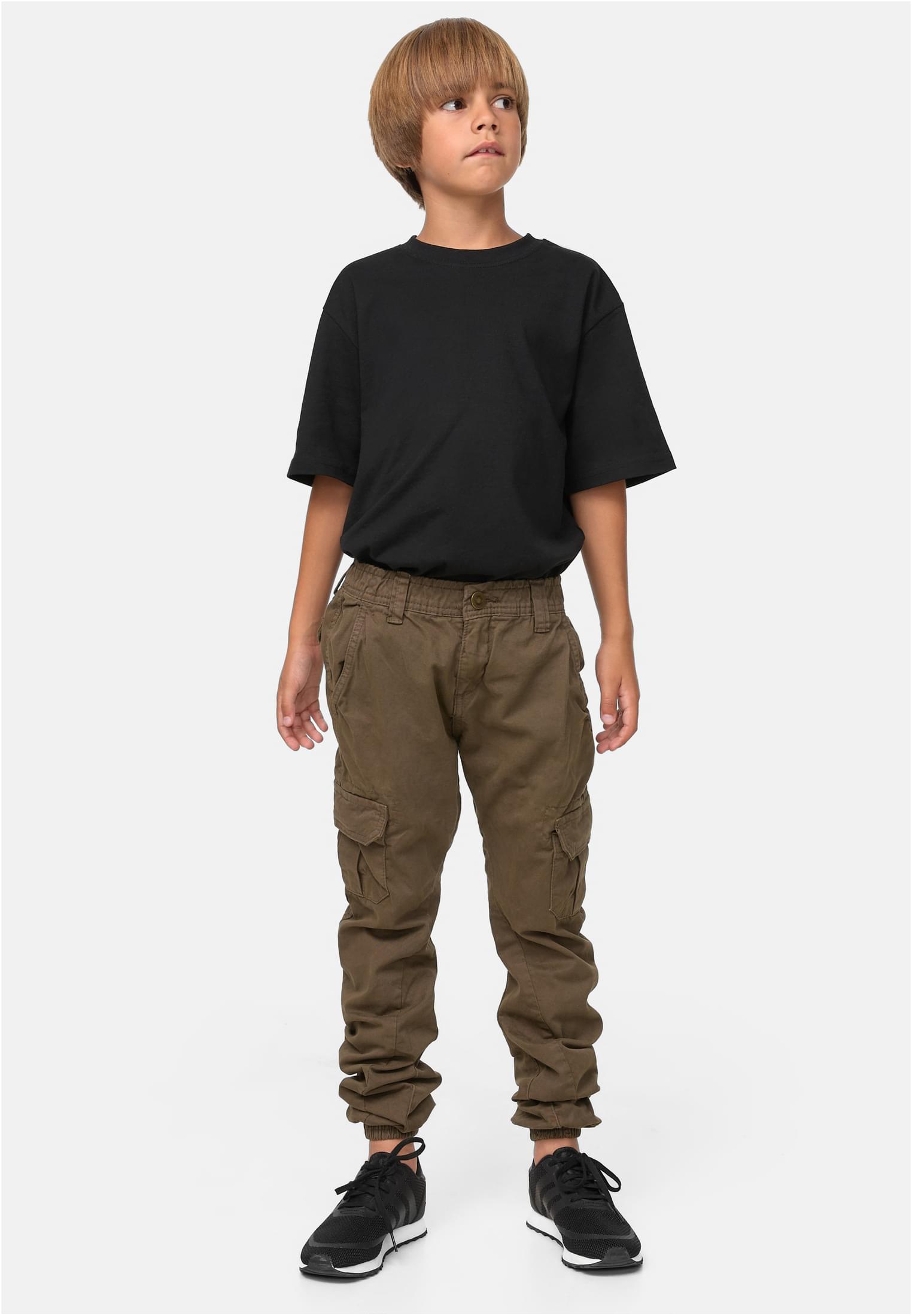 Boys Cargo Jogging Pants | olive