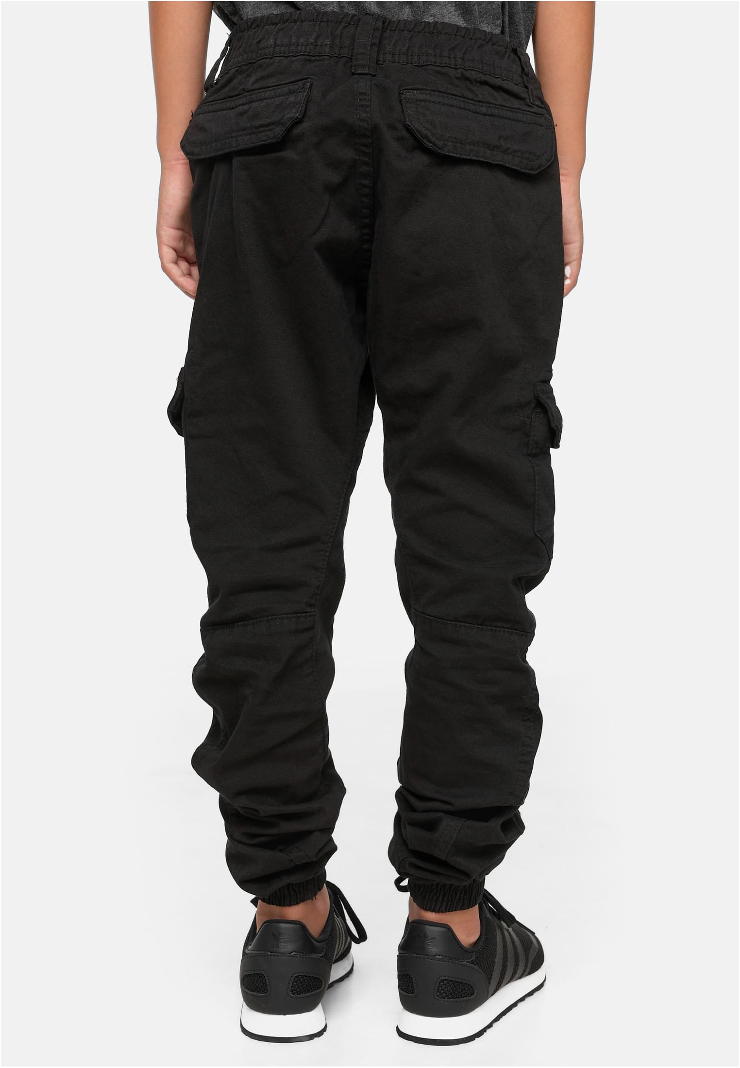 Boys Cargo Jogging Pants | black