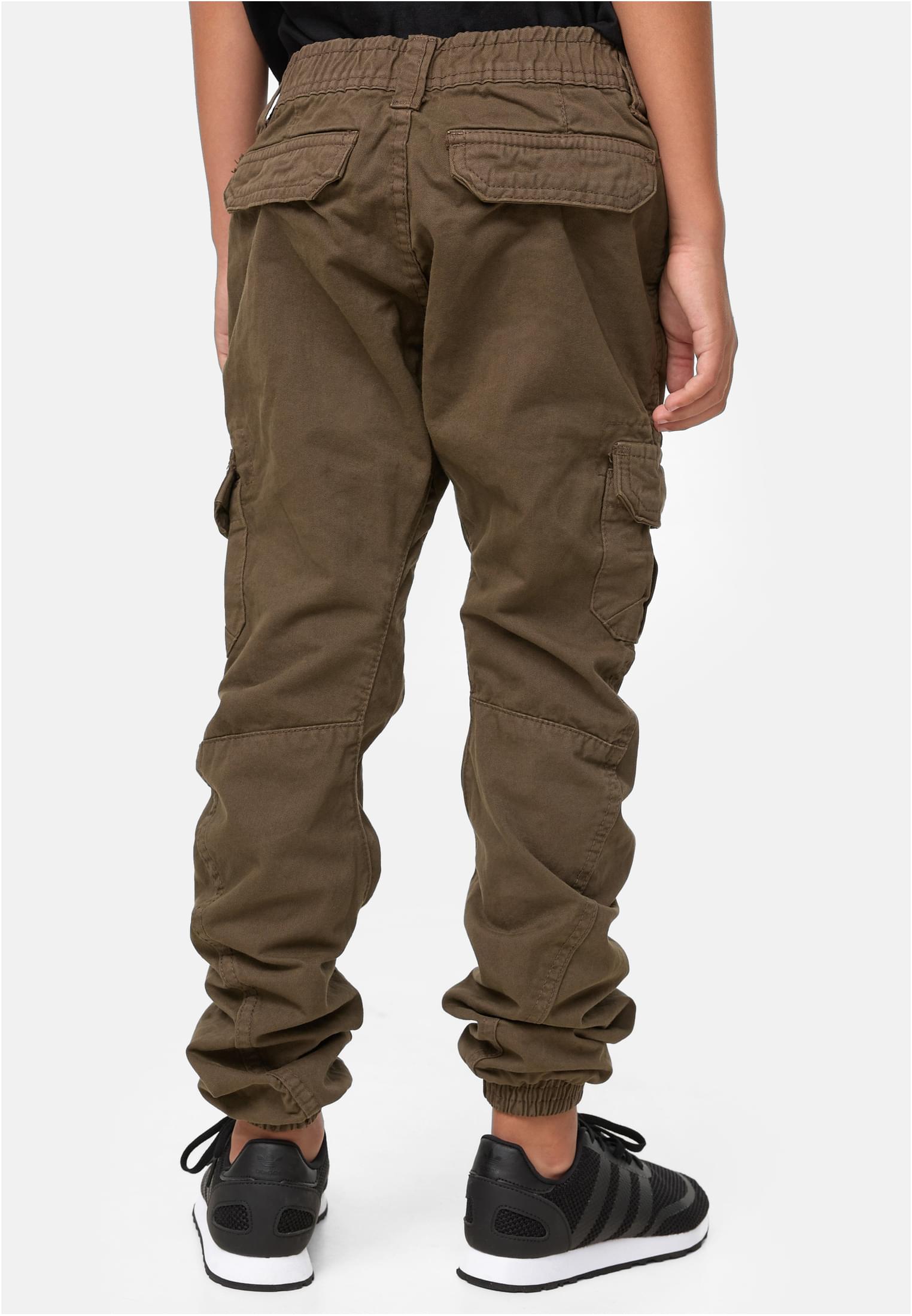 Boys Cargo Jogging Pants | olive