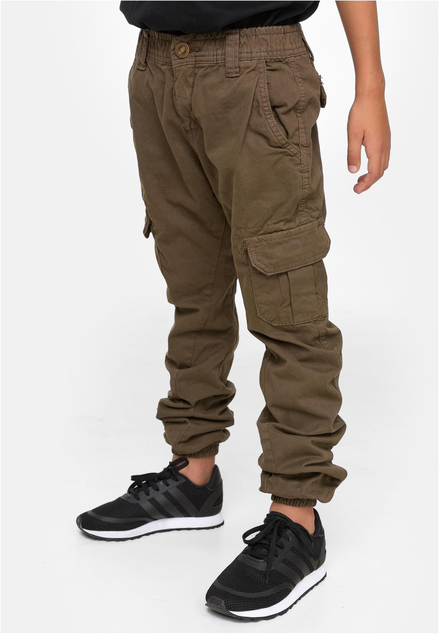 Boys Cargo Jogging Pants | olive