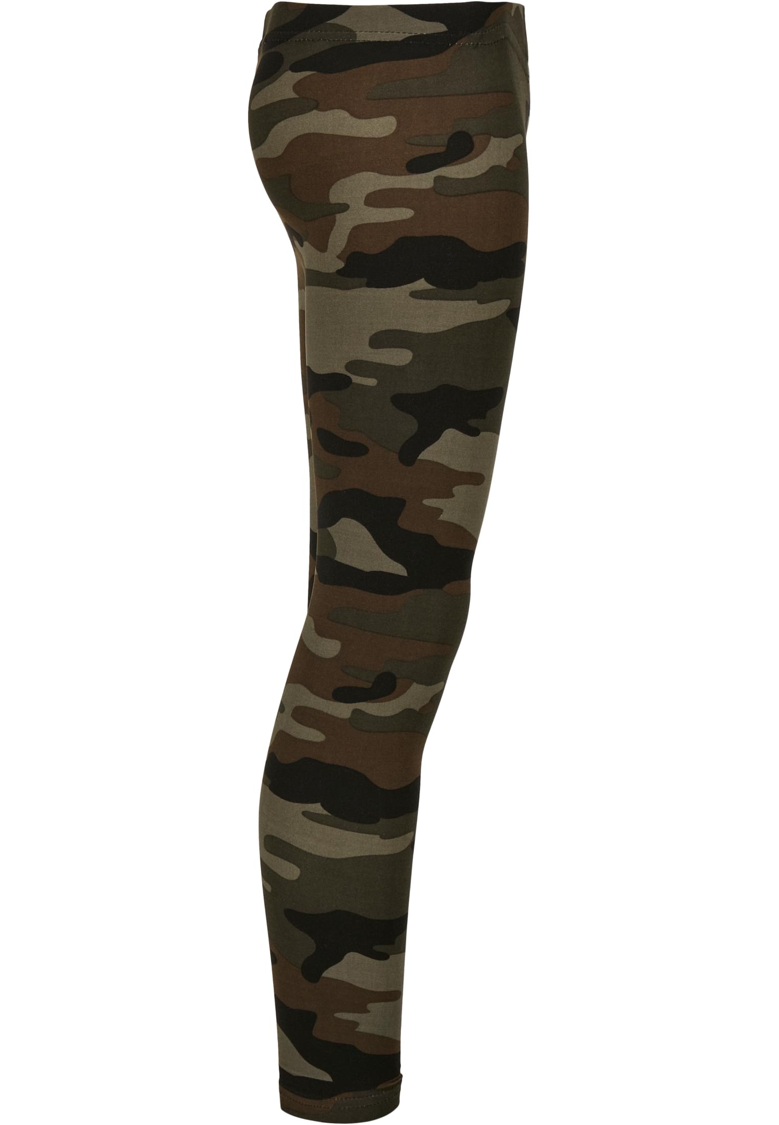 Girls Camo Leggings | wood camo