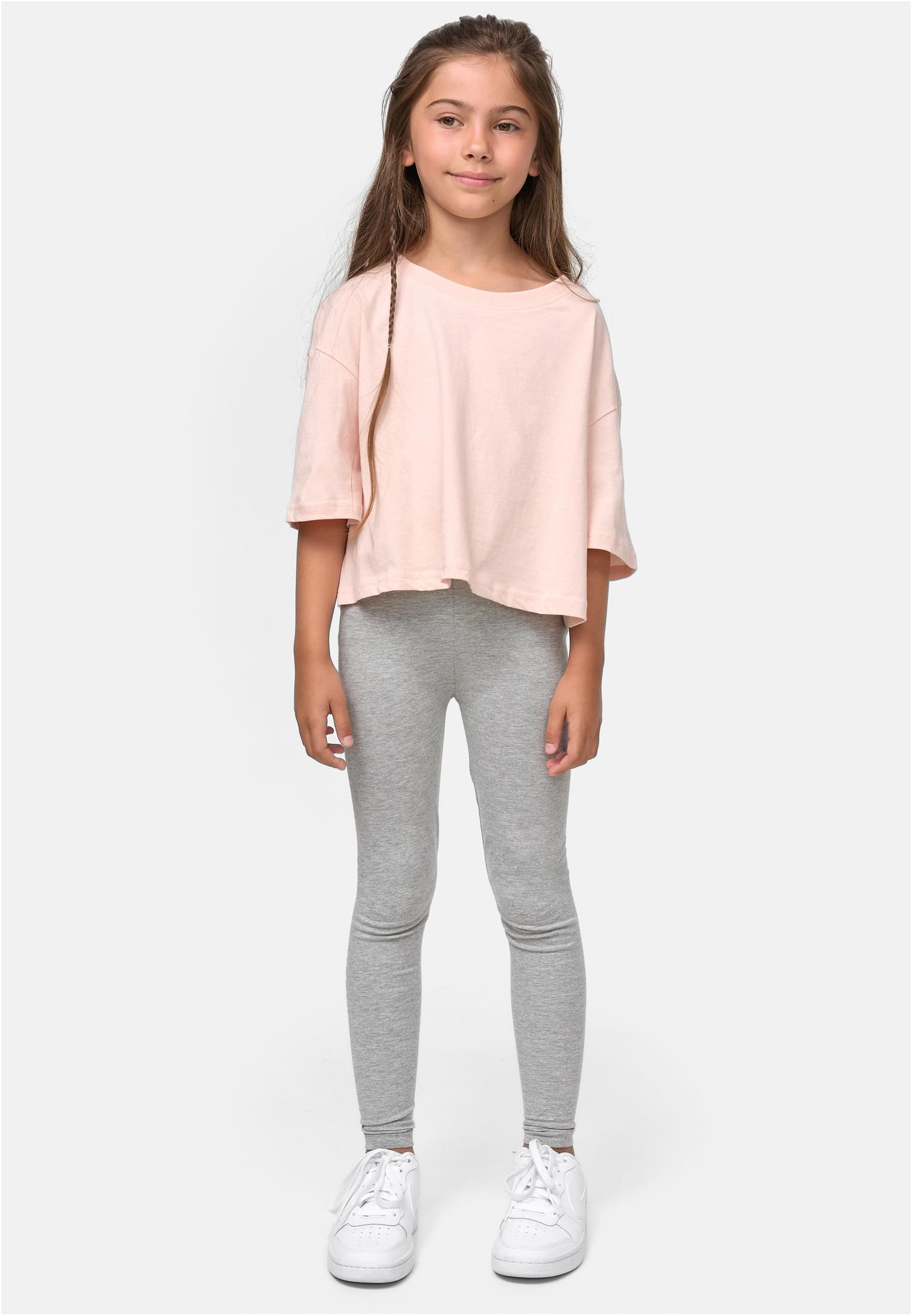 Girls Short Kimono Tee | pink