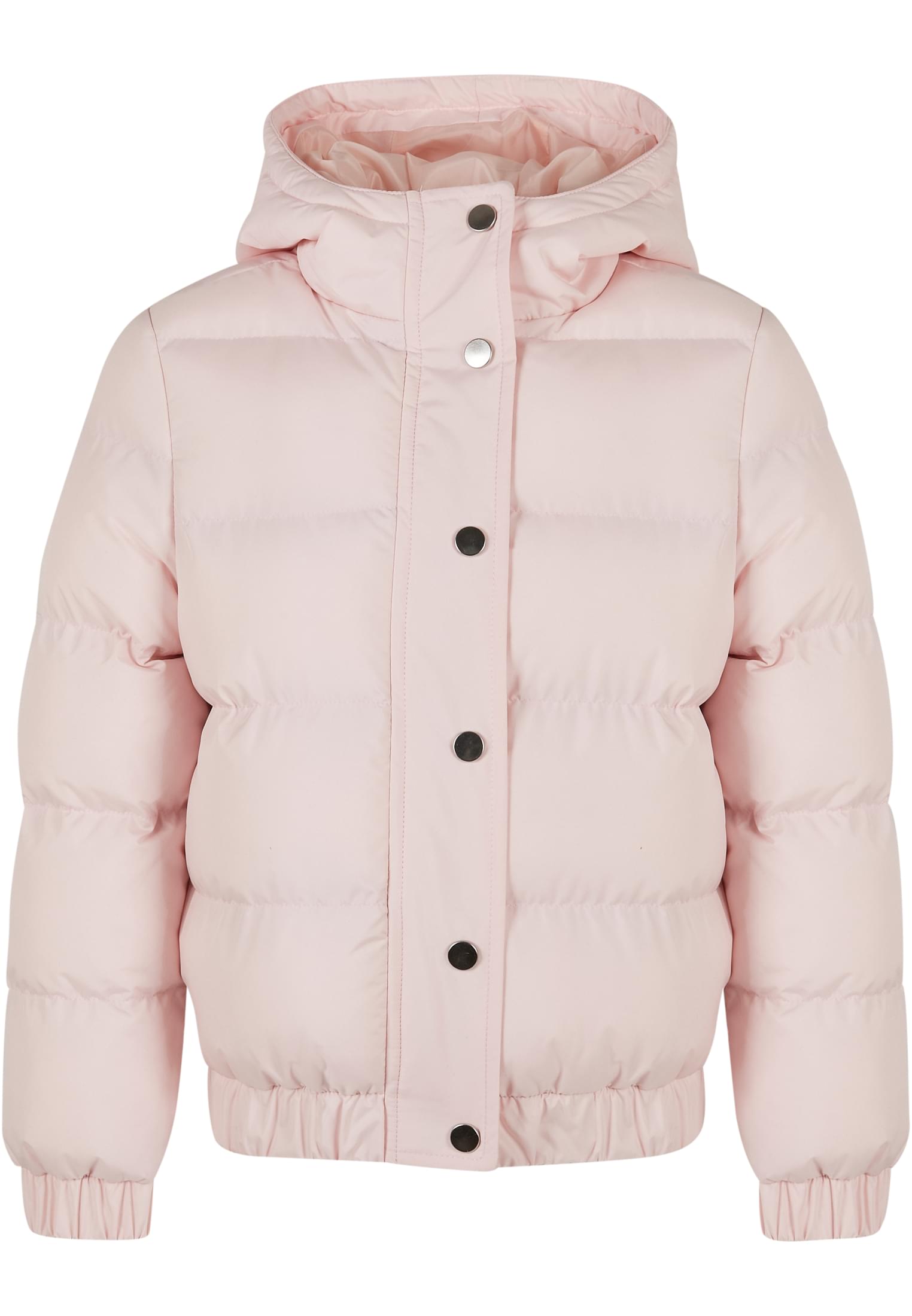 Girls Hooded Puffer Jacket | pink