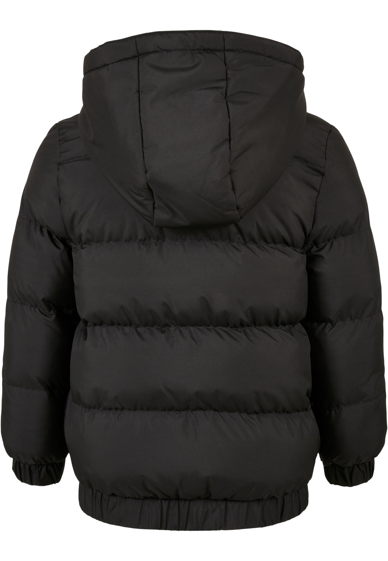 Girls Hooded Puffer Jacket | black